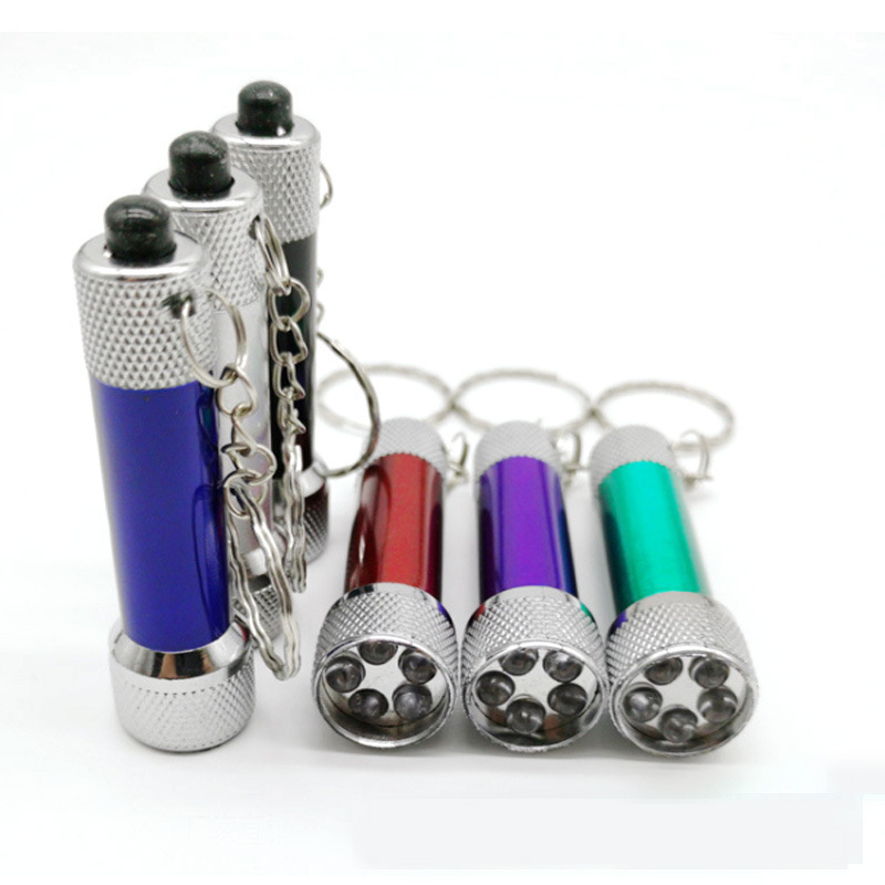5 LED Aluminum Flashlight Keychain 3