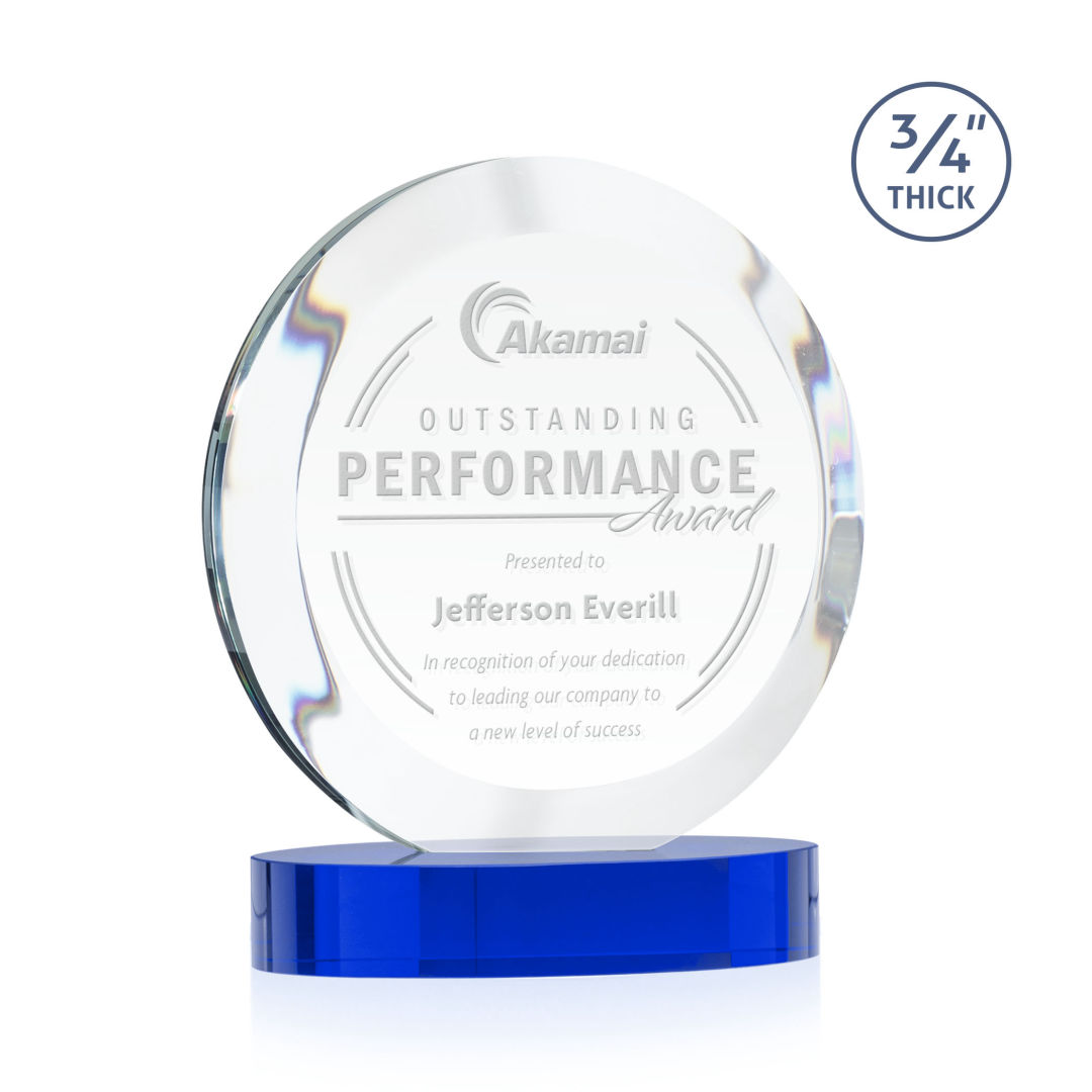 Gibralter Award on Alberton Base - Blue