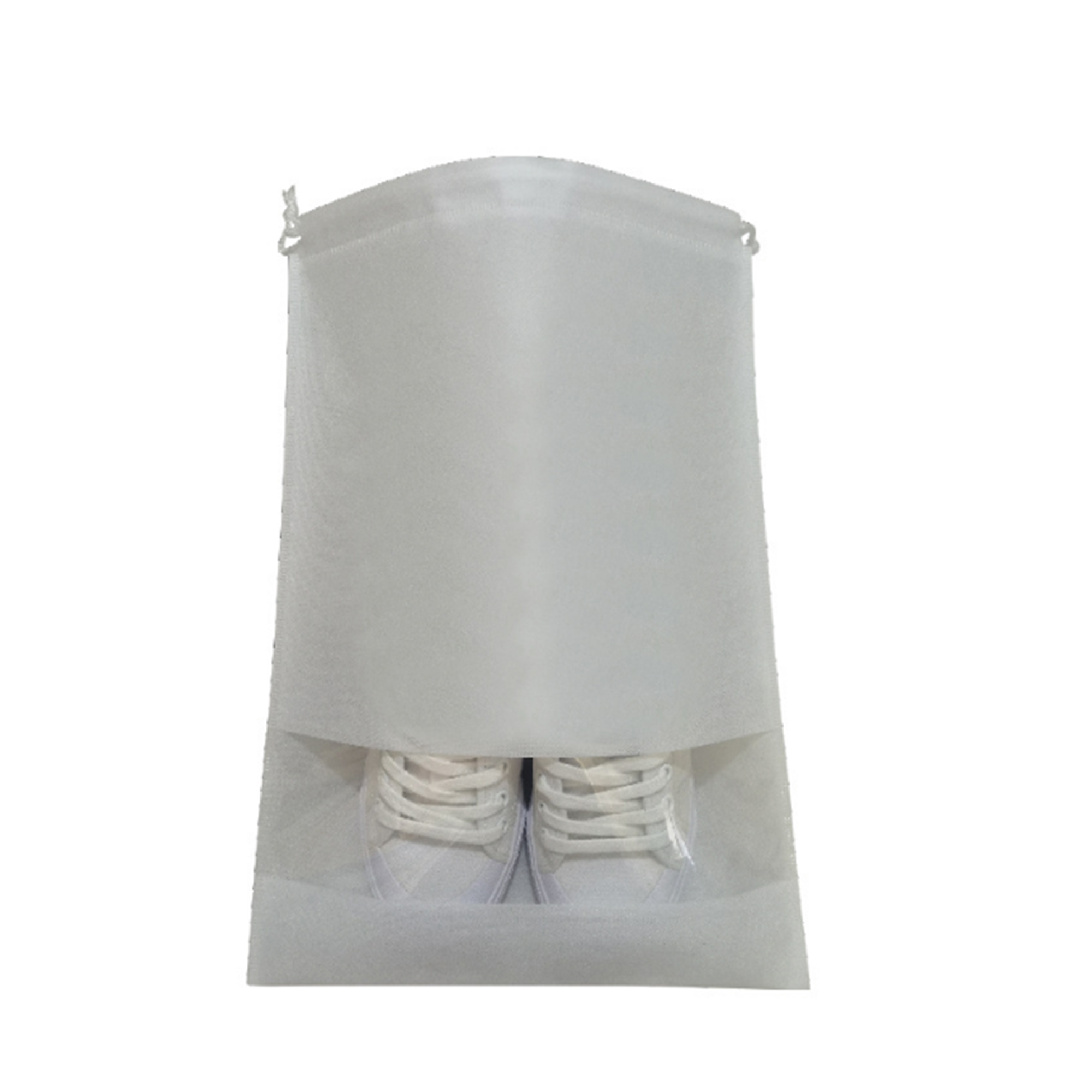 Durable Portable Drawstring Non Woven Shoe Bag 1