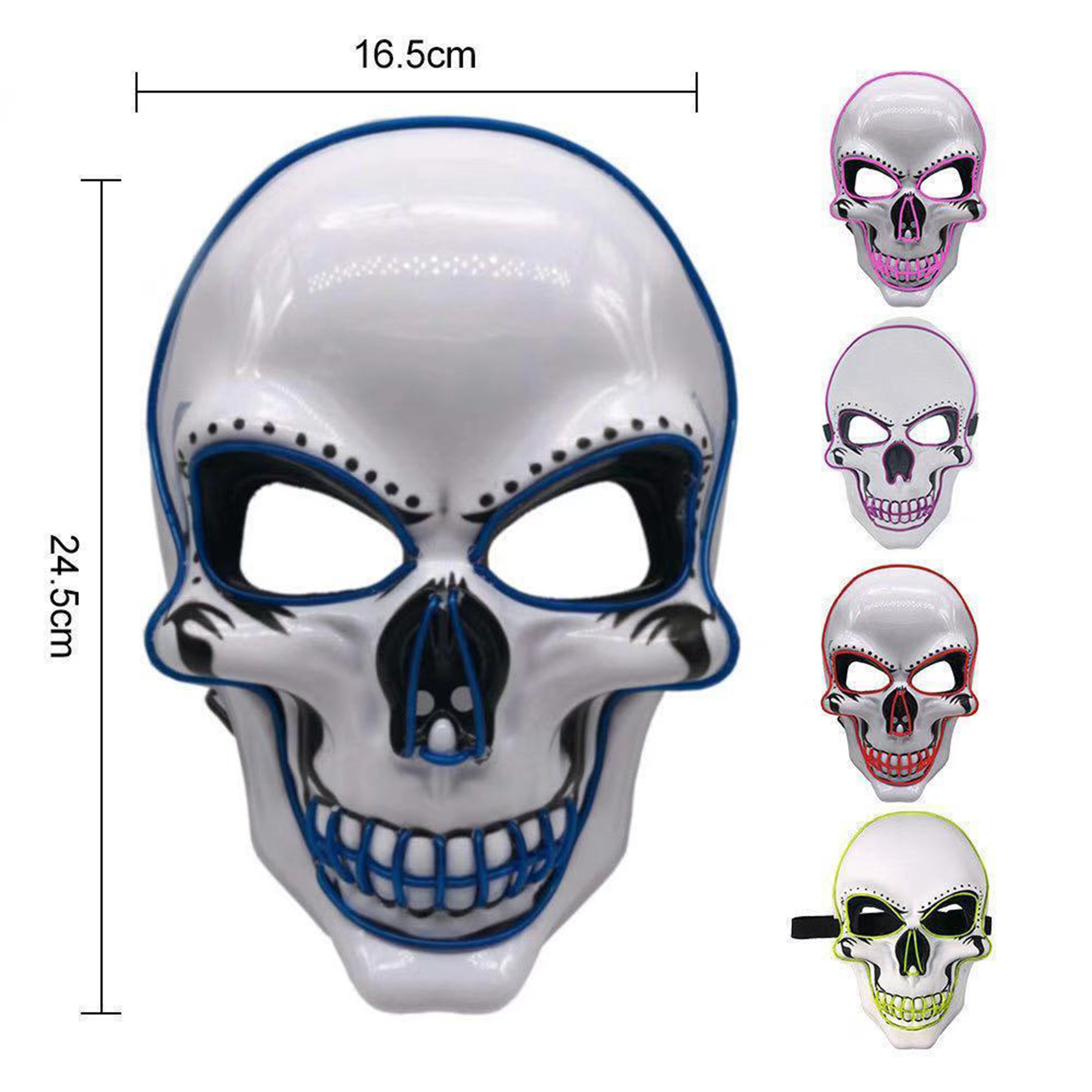 Halloween Light Up Mask 1