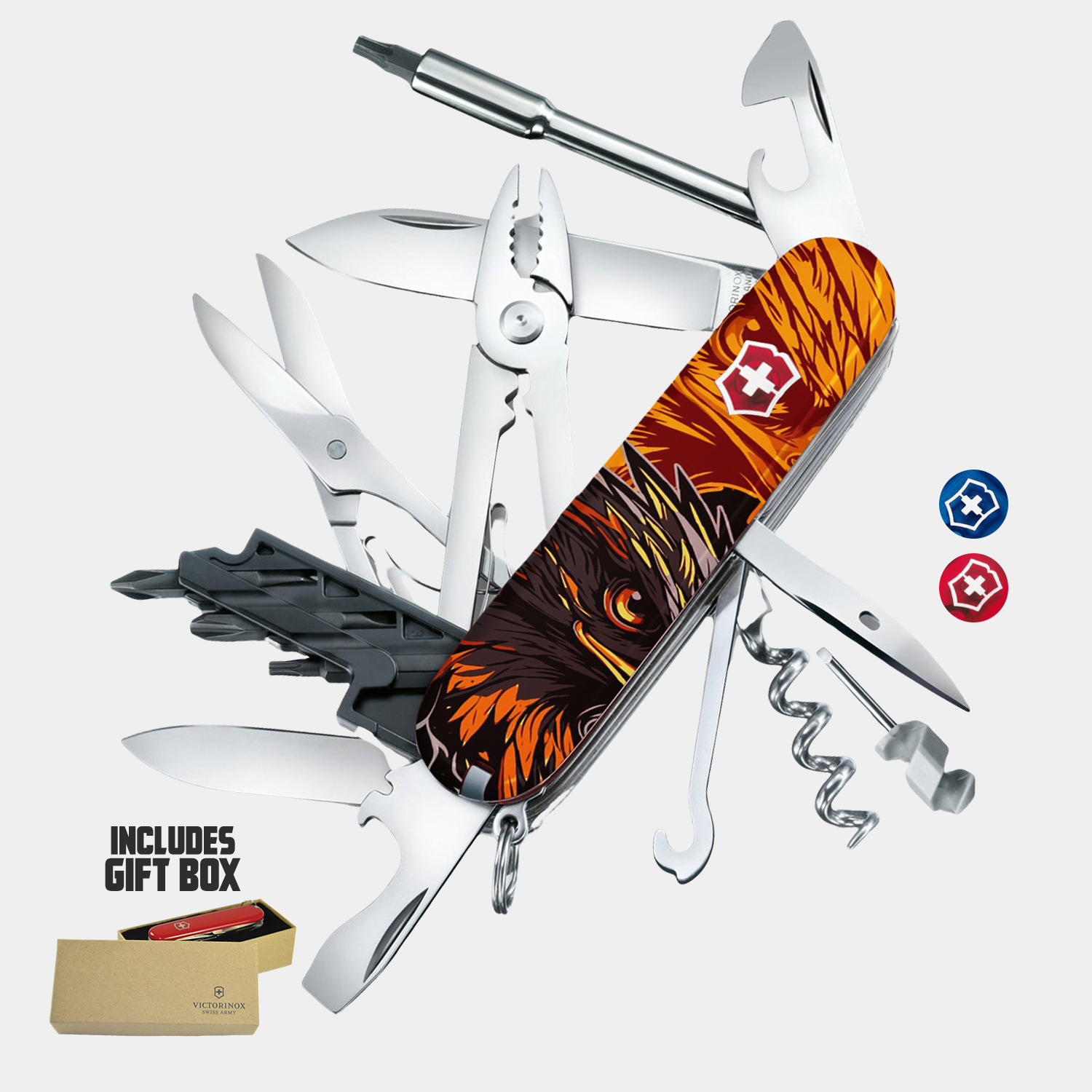Victorinox® - Swiss Army Translucent CyberTool Swiss Made Knife 6