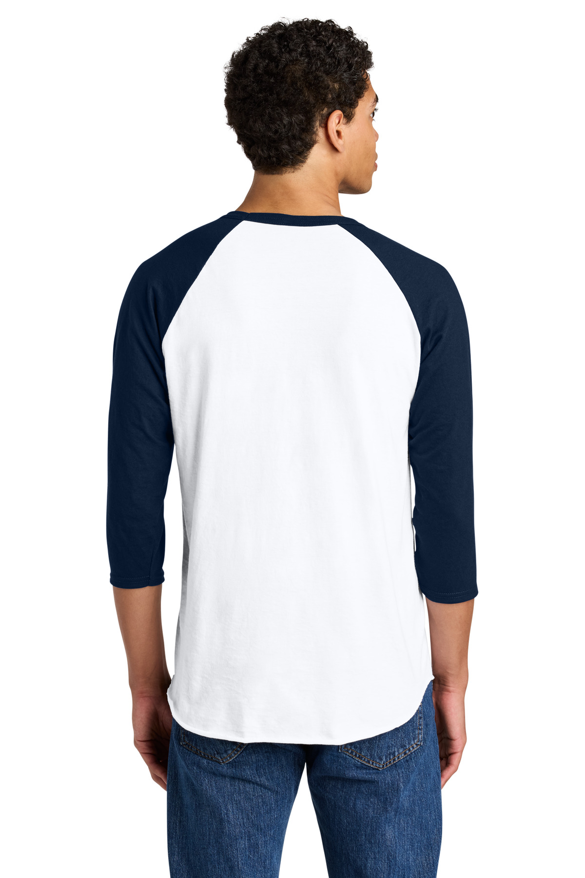 Jerzees Unisex Premium Blend Combed Ring Spun 3/4-Sleeve Raglan 560R 78