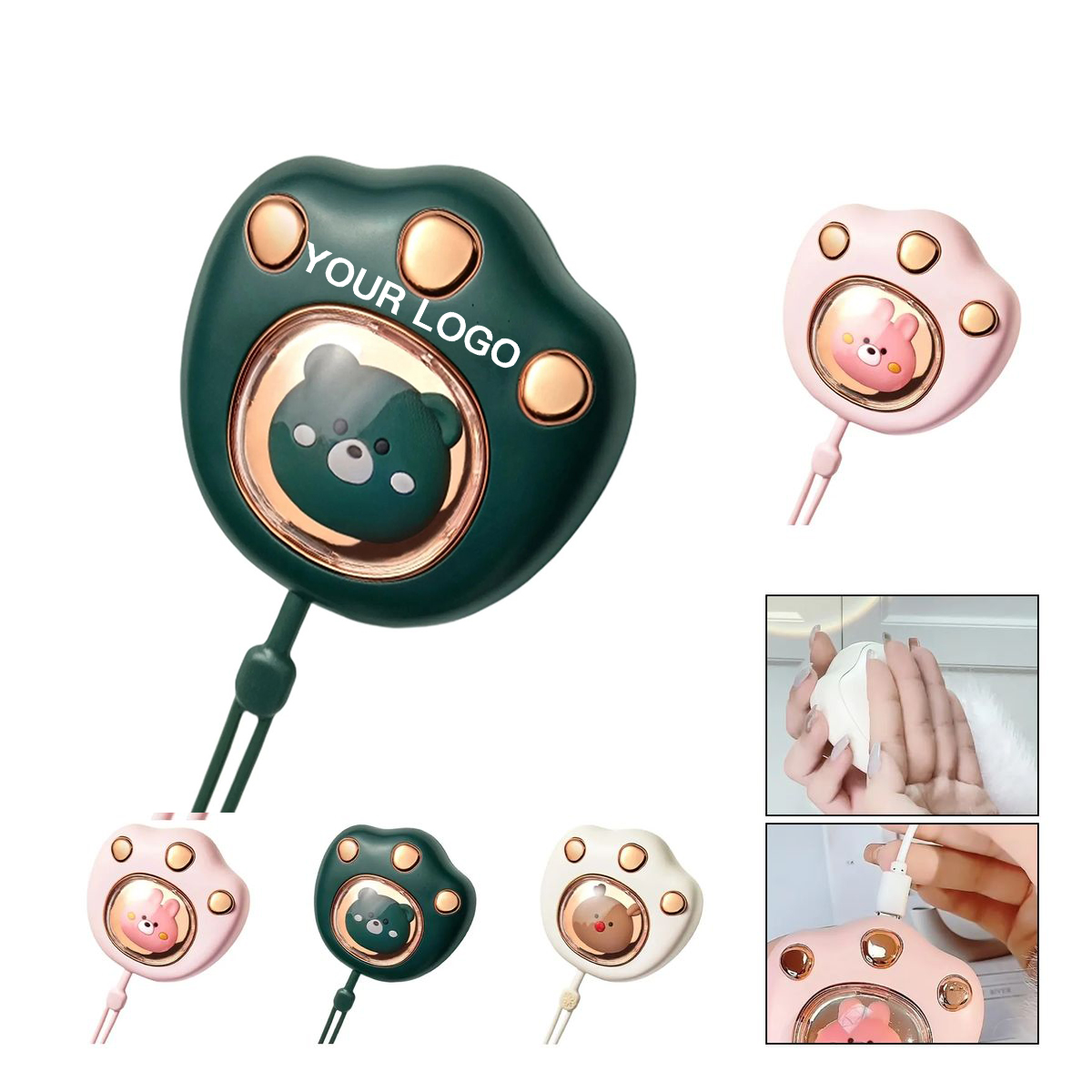 Portable Cat Paw Hand Warmer with Fast Heating 4