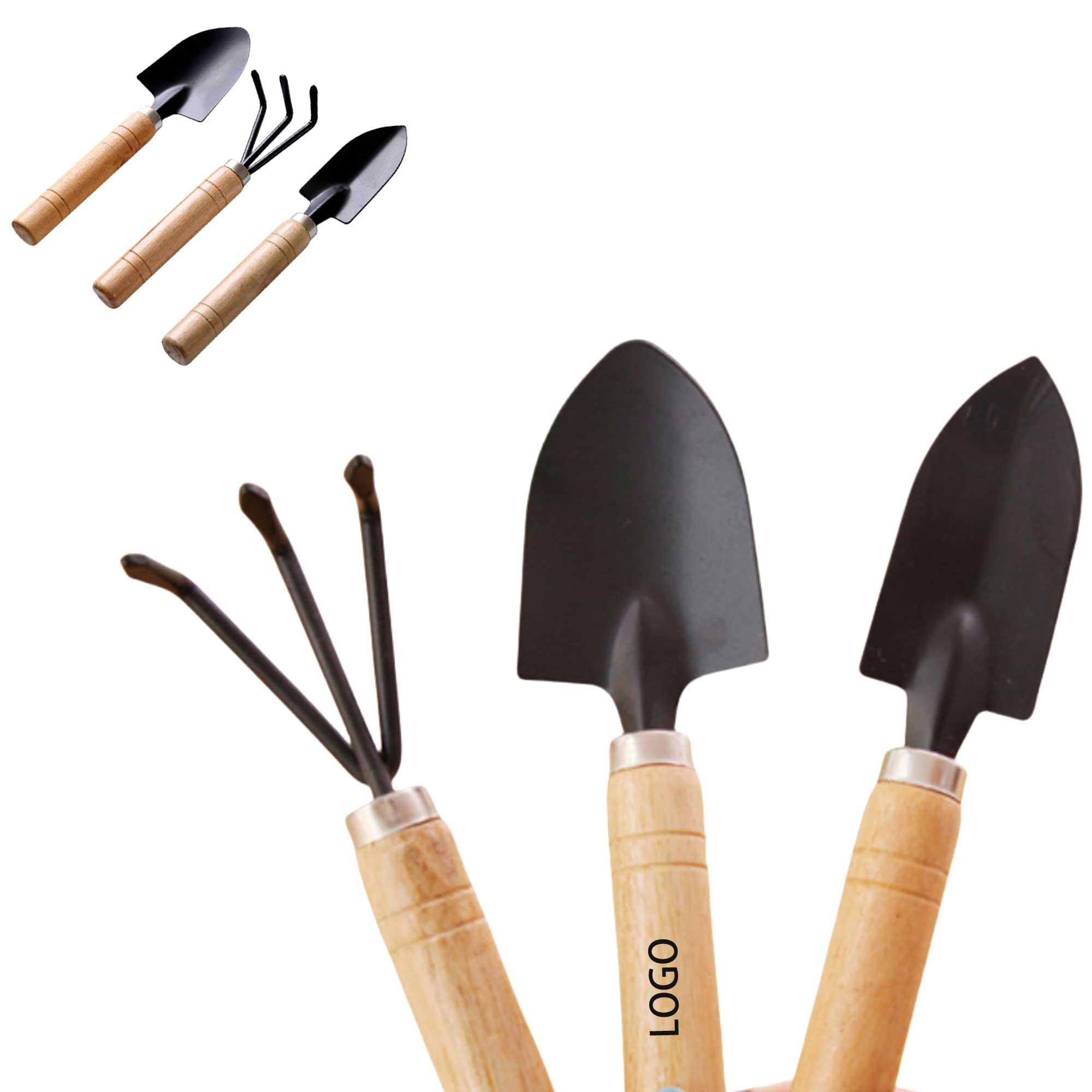 Outdoor Small Gardening Tools Three Piece Set 3