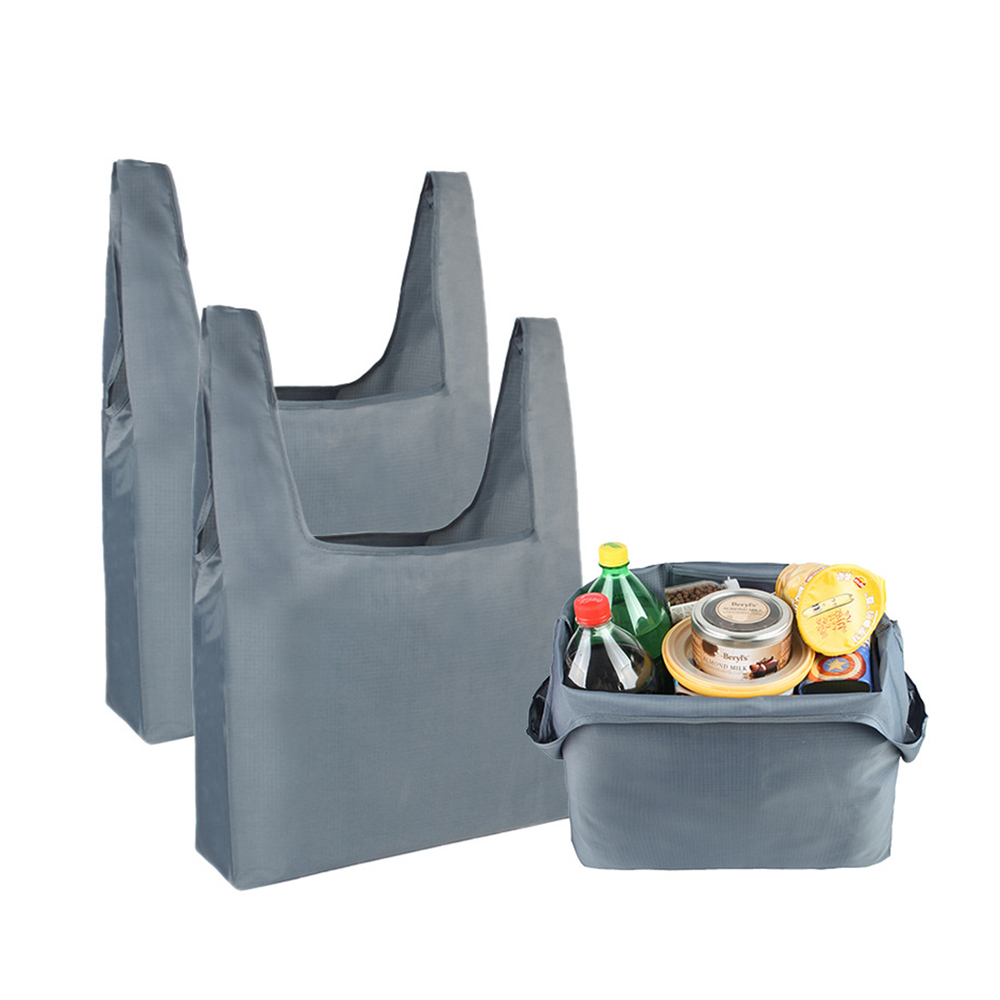 Portable Oxford folding tote shopping bag 6