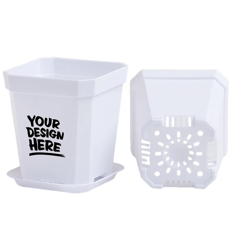 Plastic Square Planting Pot 2
