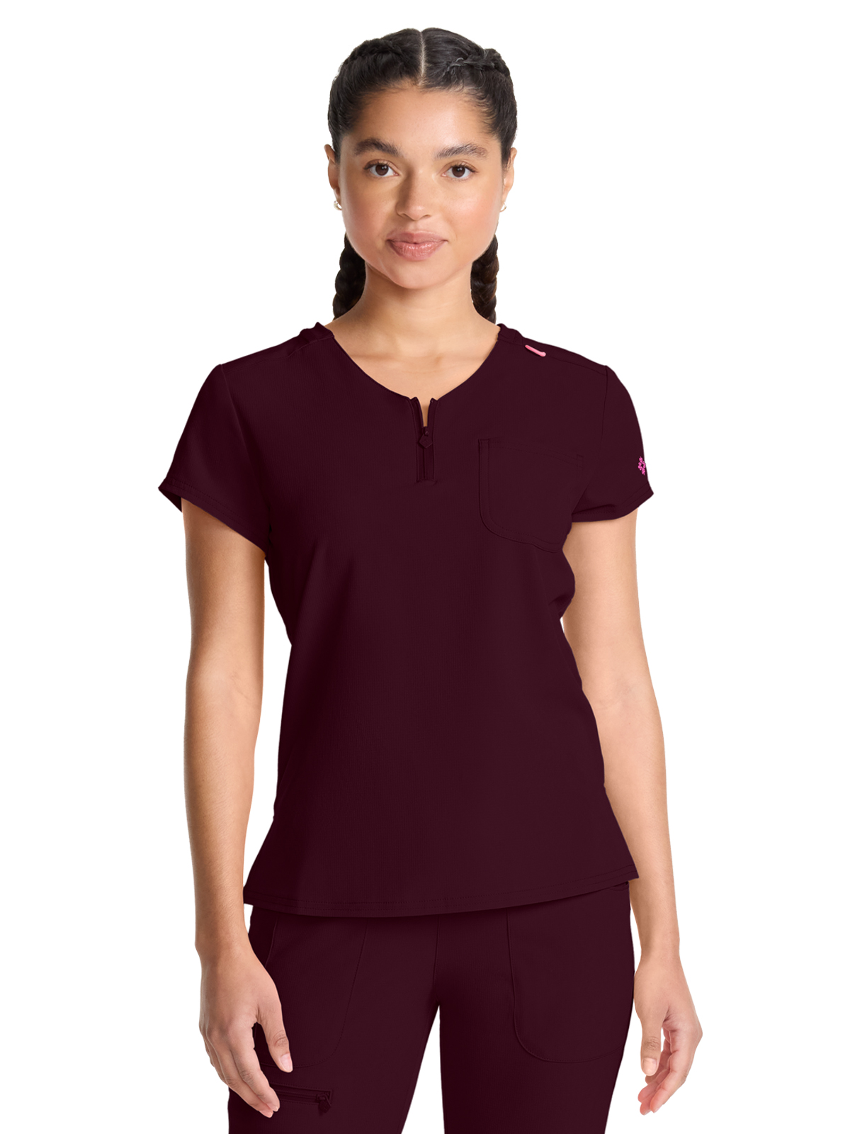 Med Couture - MC AMP - Women's 1-Pocket V-Neck Top 9