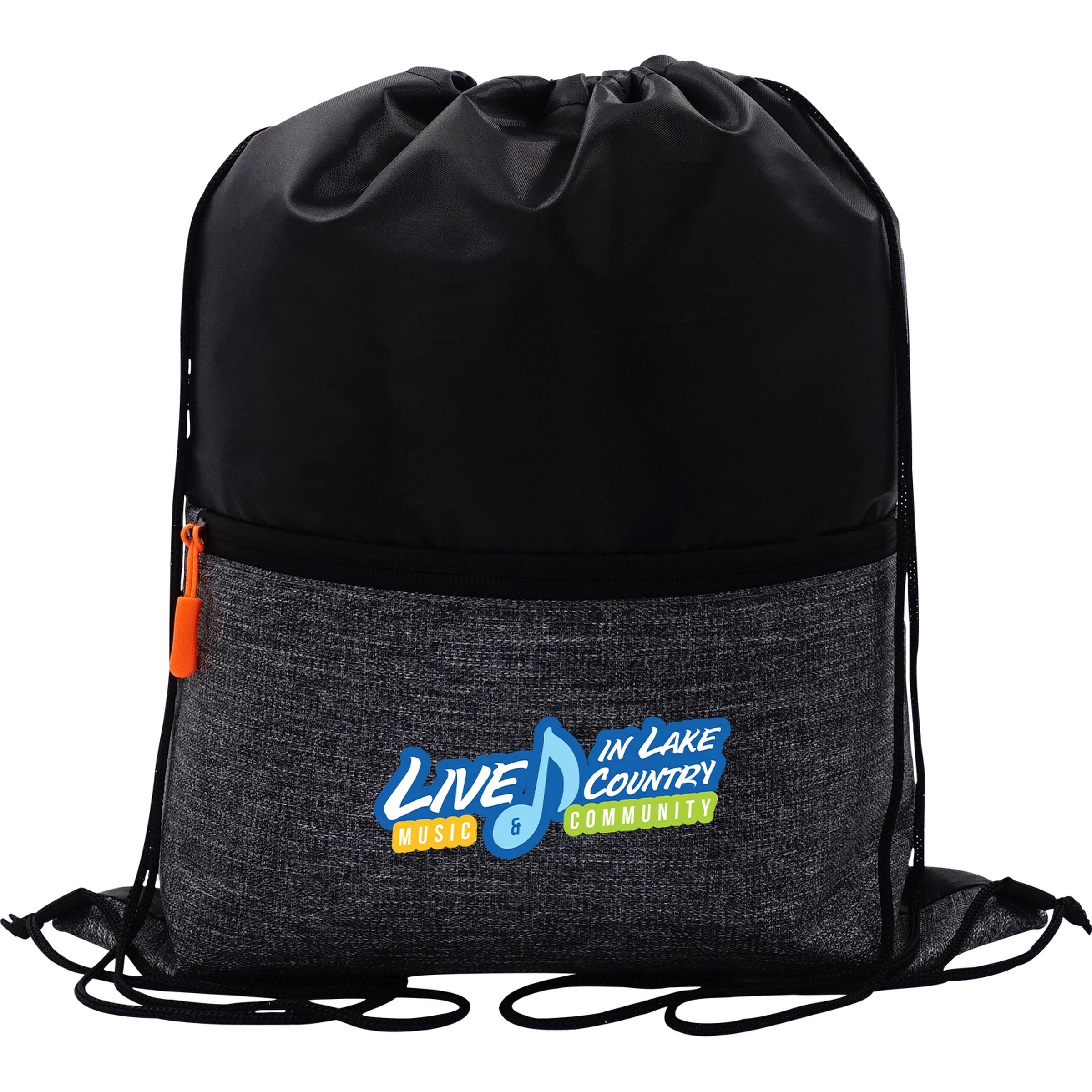 X Line Drawstring Backpack 11