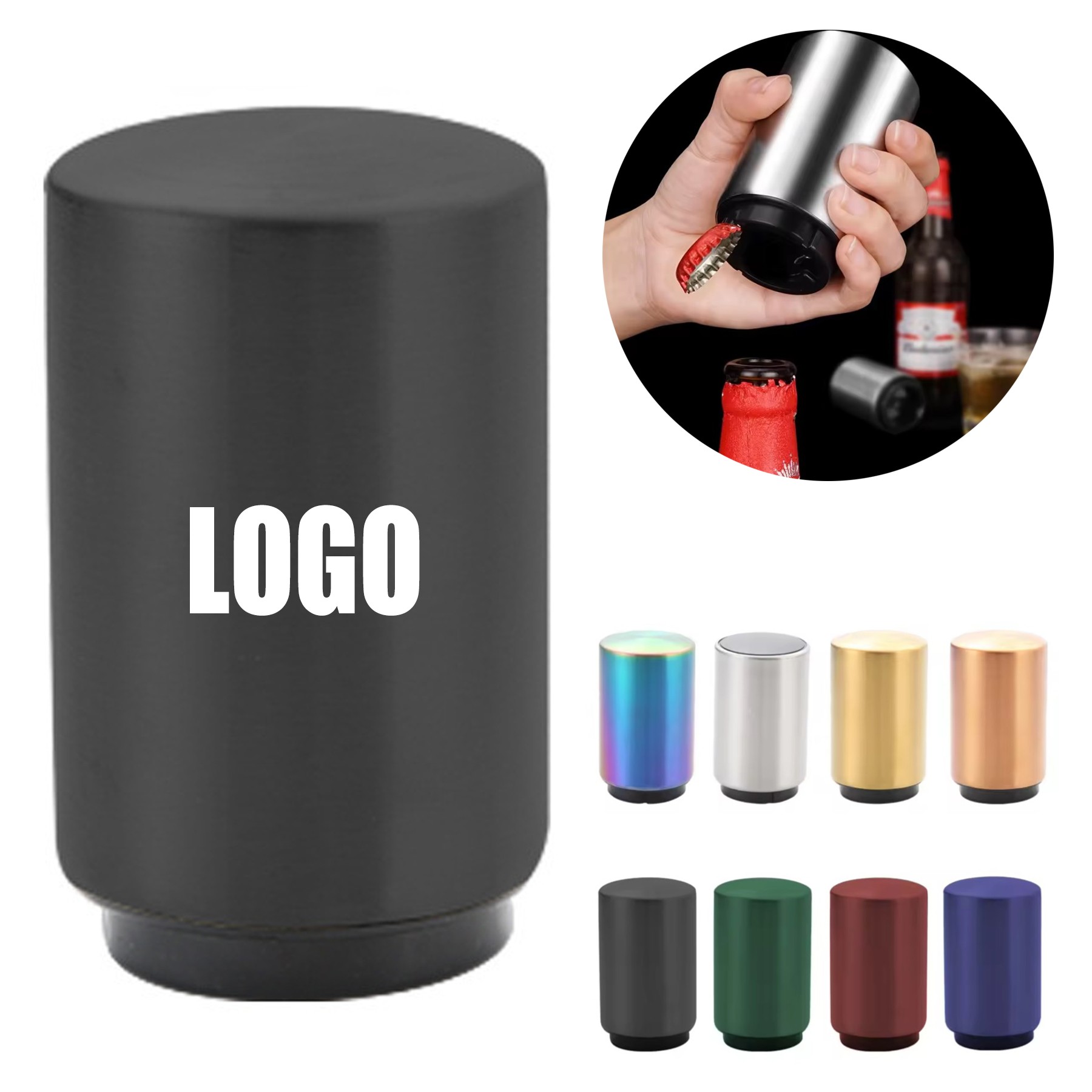 Stainless Steel Automatic Bottle Opener