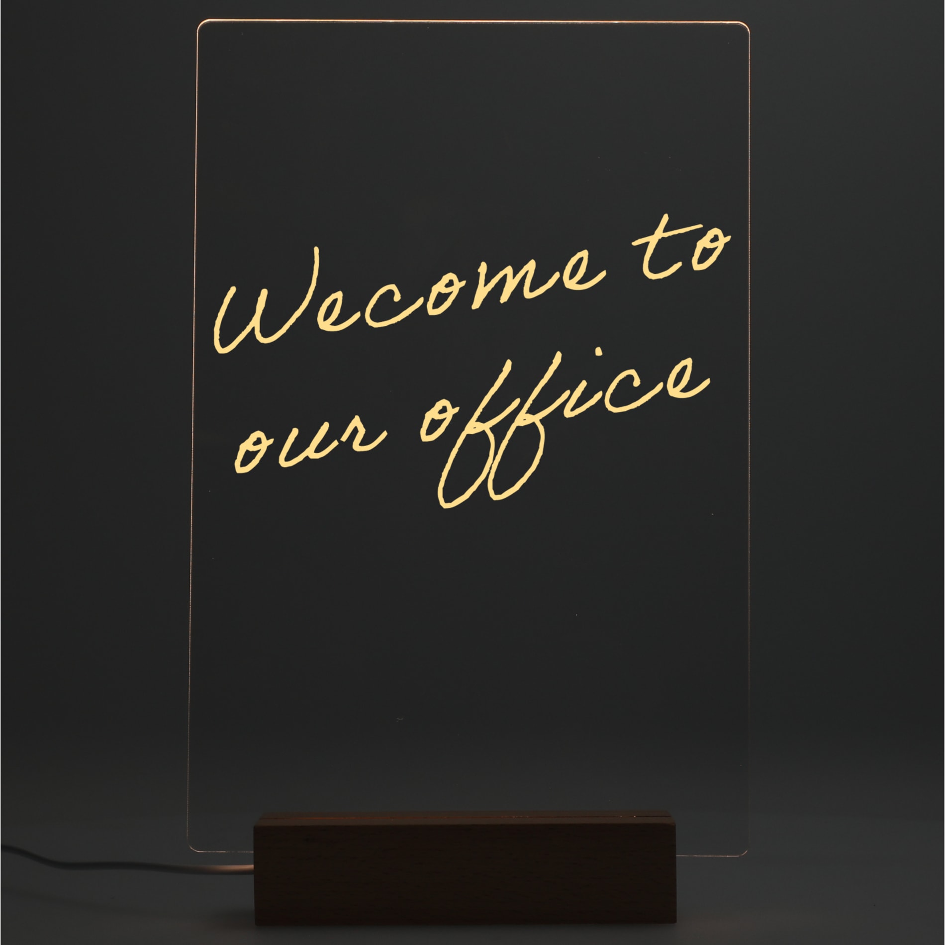 Note Brite Acrylic Dry Erase Board 42