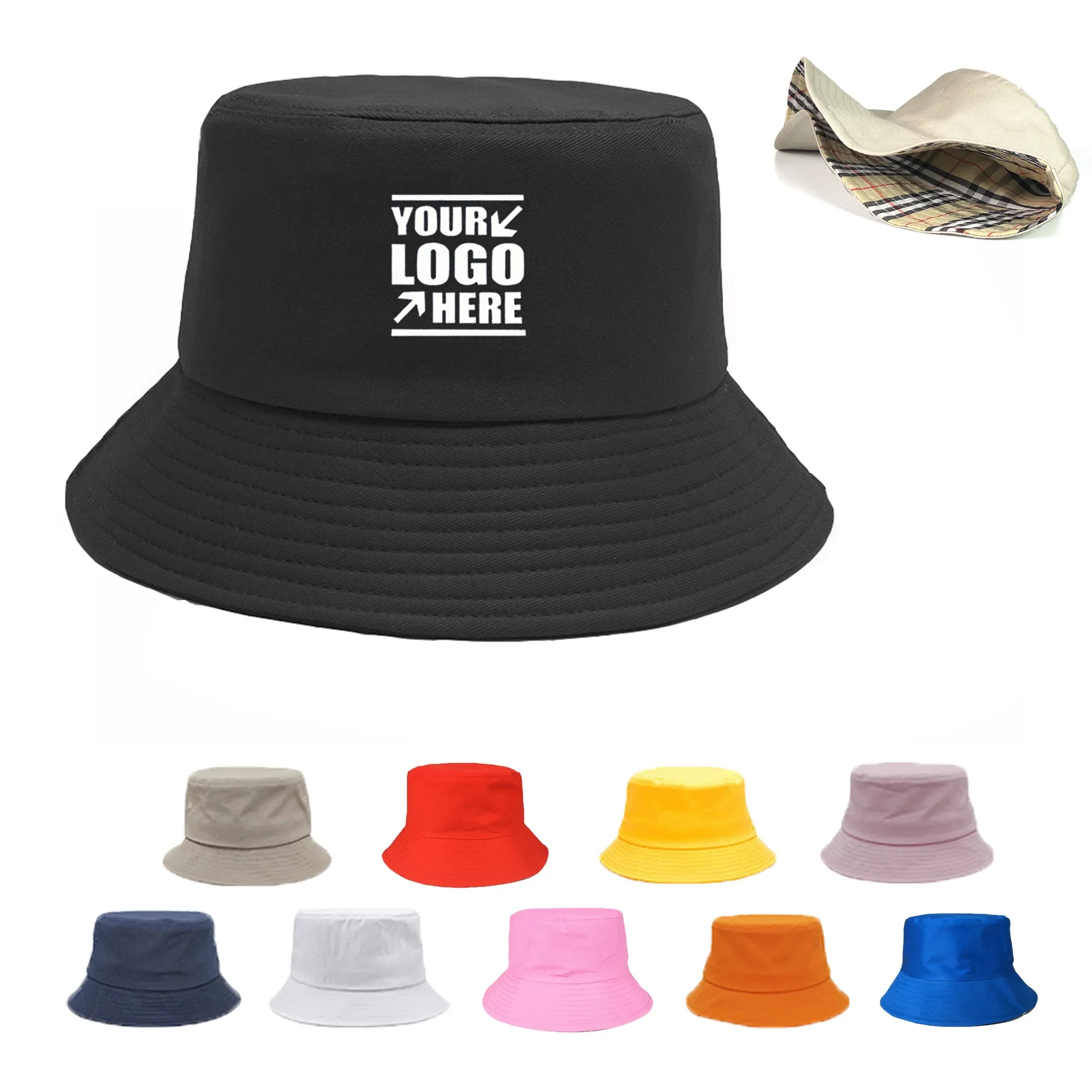 Fisherman Bucket Sun Hat 11