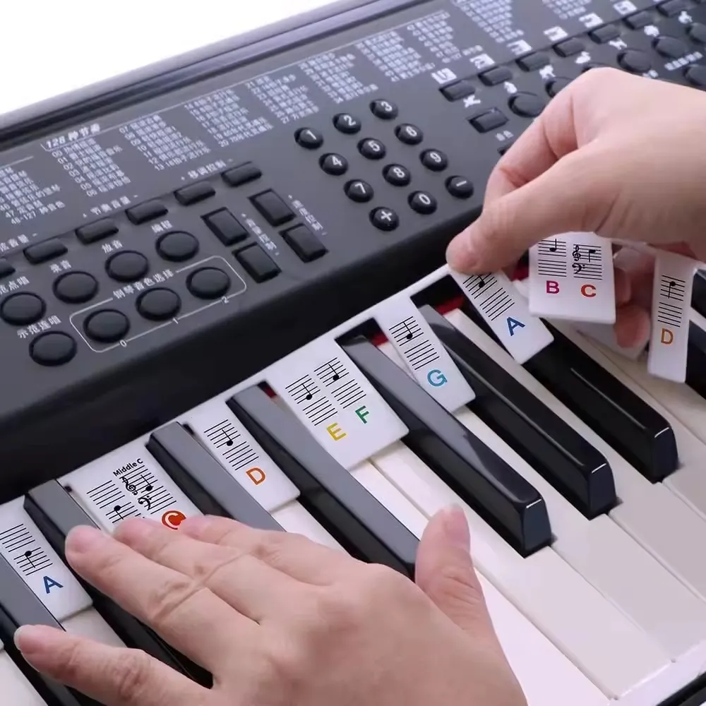88 Keys Piano Keyboard Stickers 3