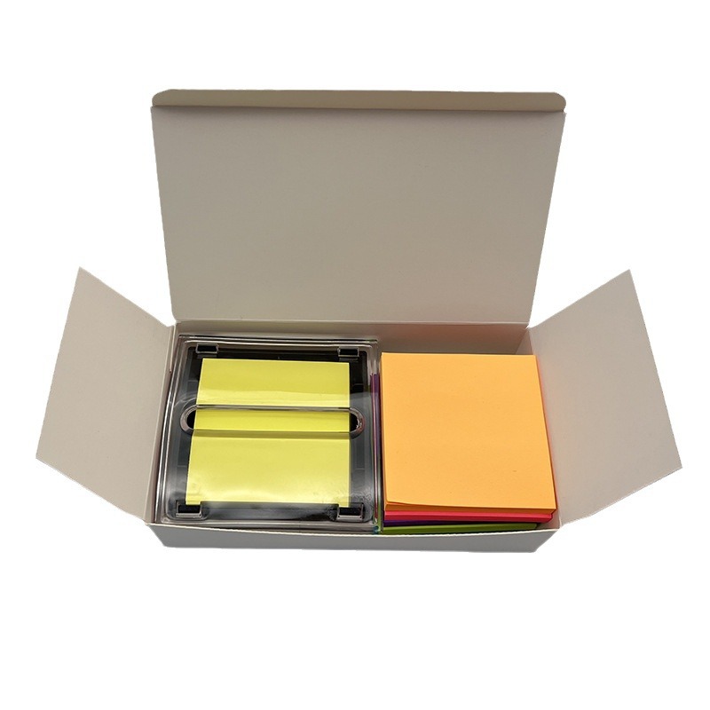Pop-Up Sticky Note Dispenser With Adhesive 4