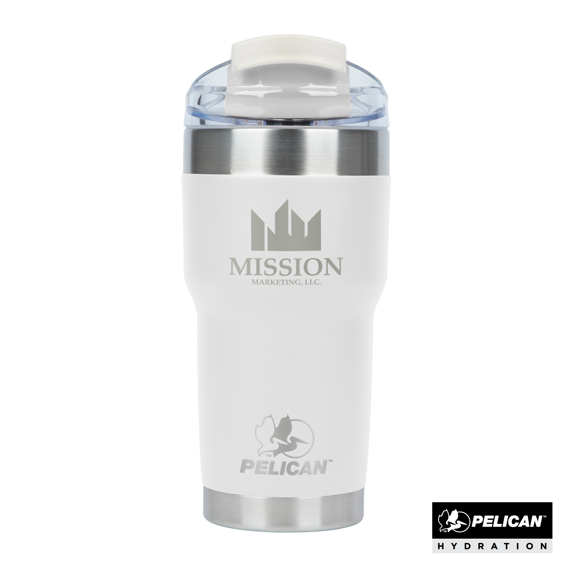 Pelican Traveler™  22 oz. Double Wall Stainless Steel Travel Tumbler 32