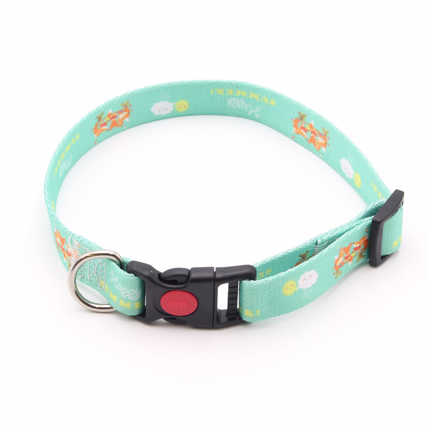 3/4"W x 20"L Sublimation Adjustable Pet Collar w/  Buckle Release 6