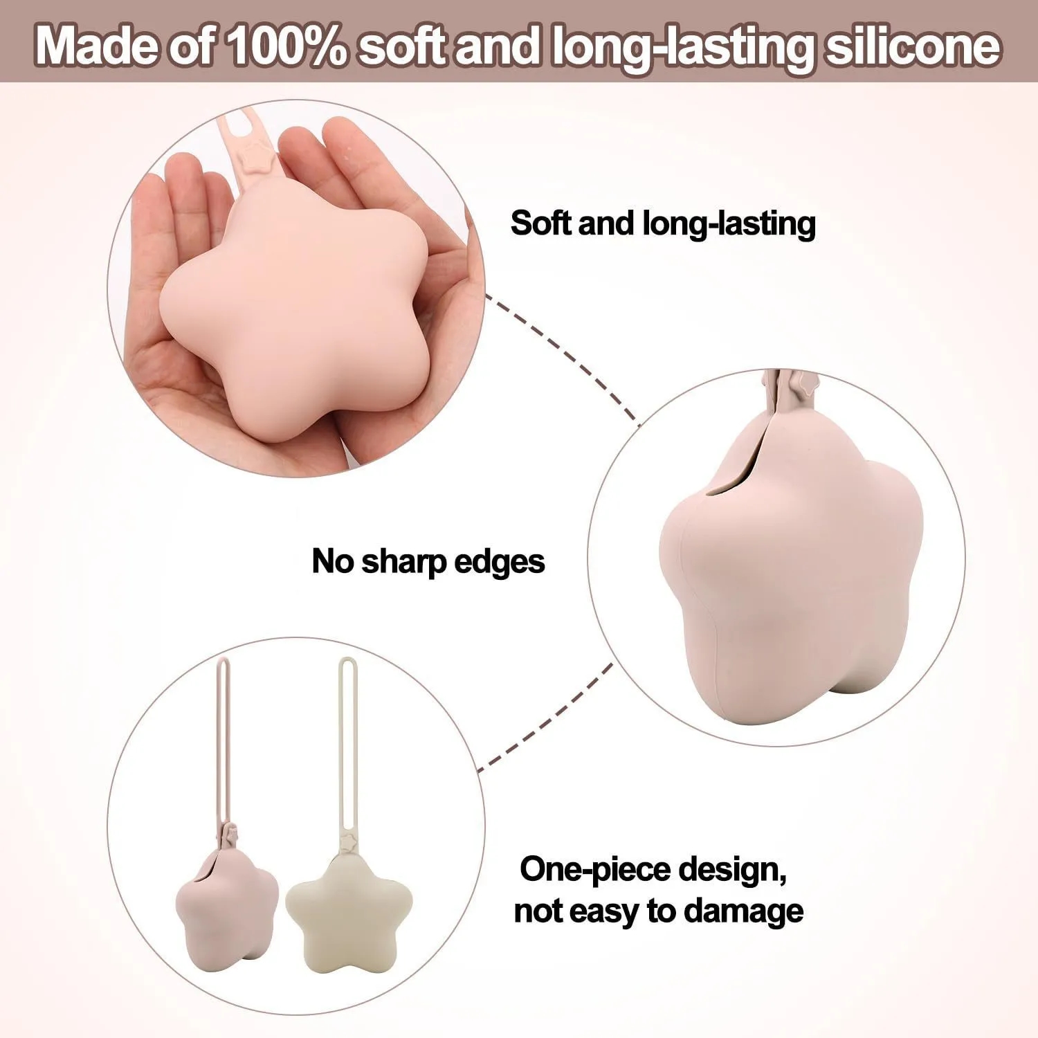 Wholesale Silicone Portable Pacifier Case 14