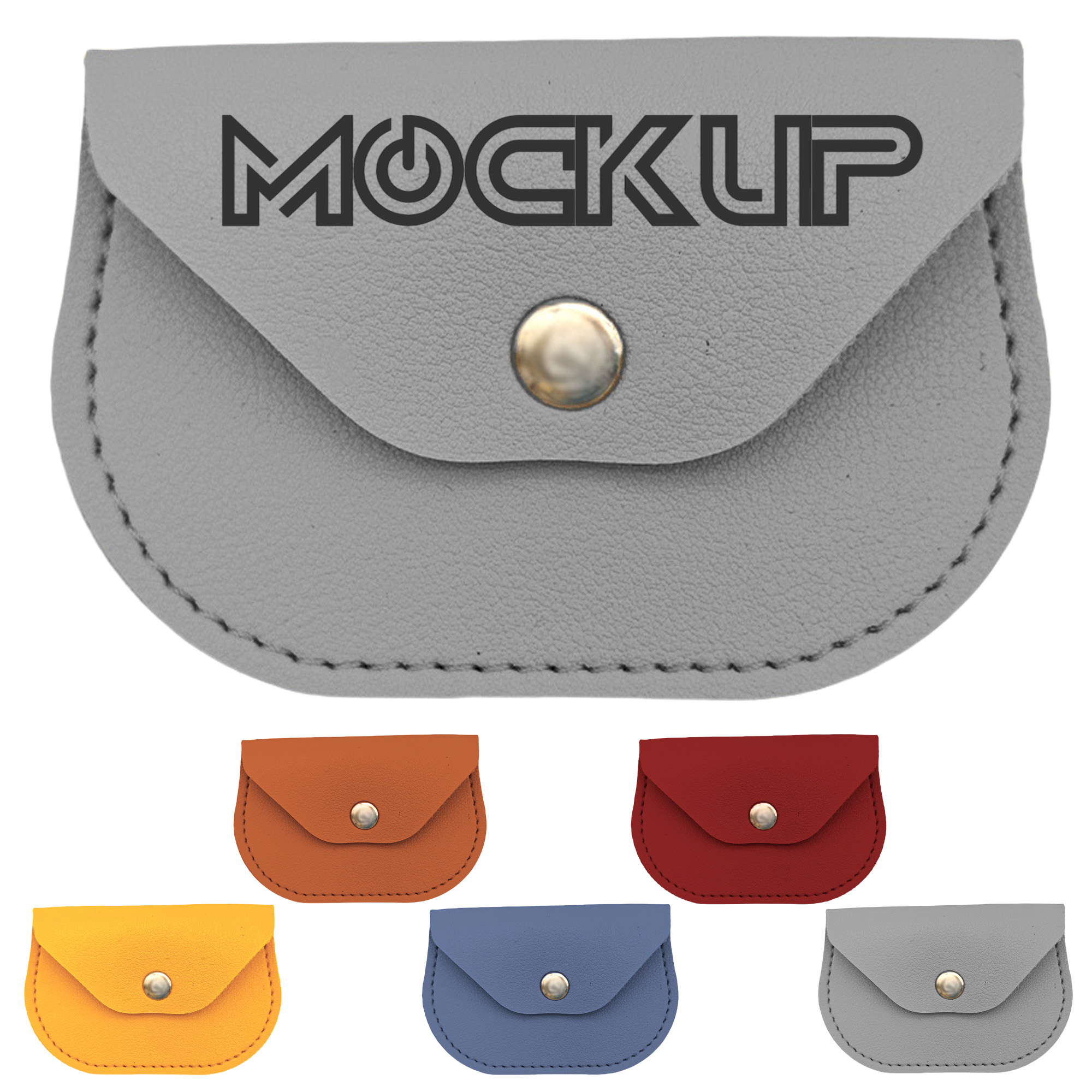 Leather Mini Card Case Wallet 7