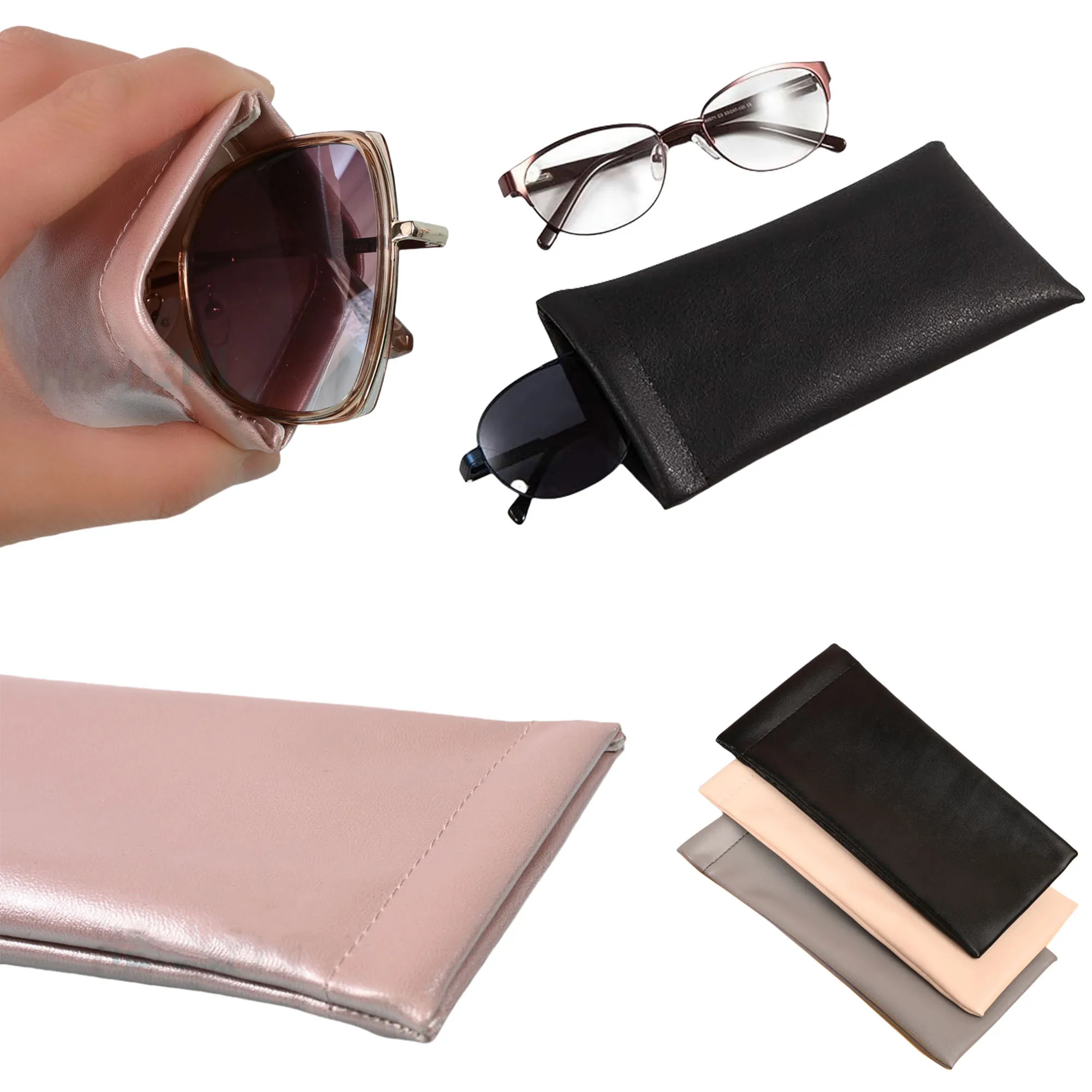 Leather Sunglasses Pouch 13