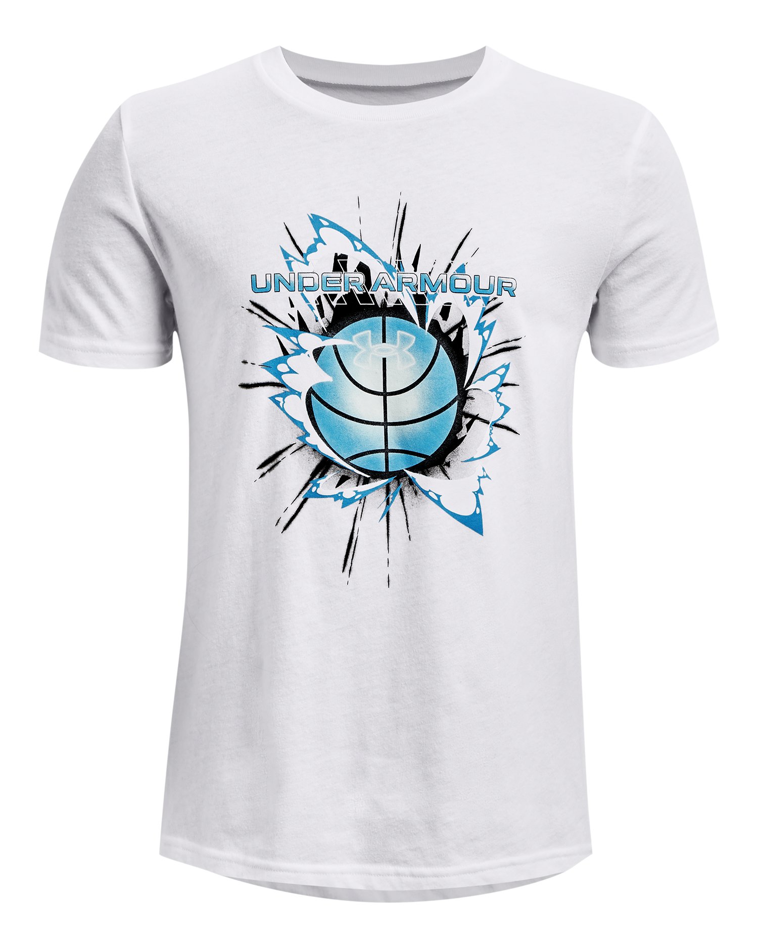 Boys' UA Hoops Baseline Short Sleeve 3