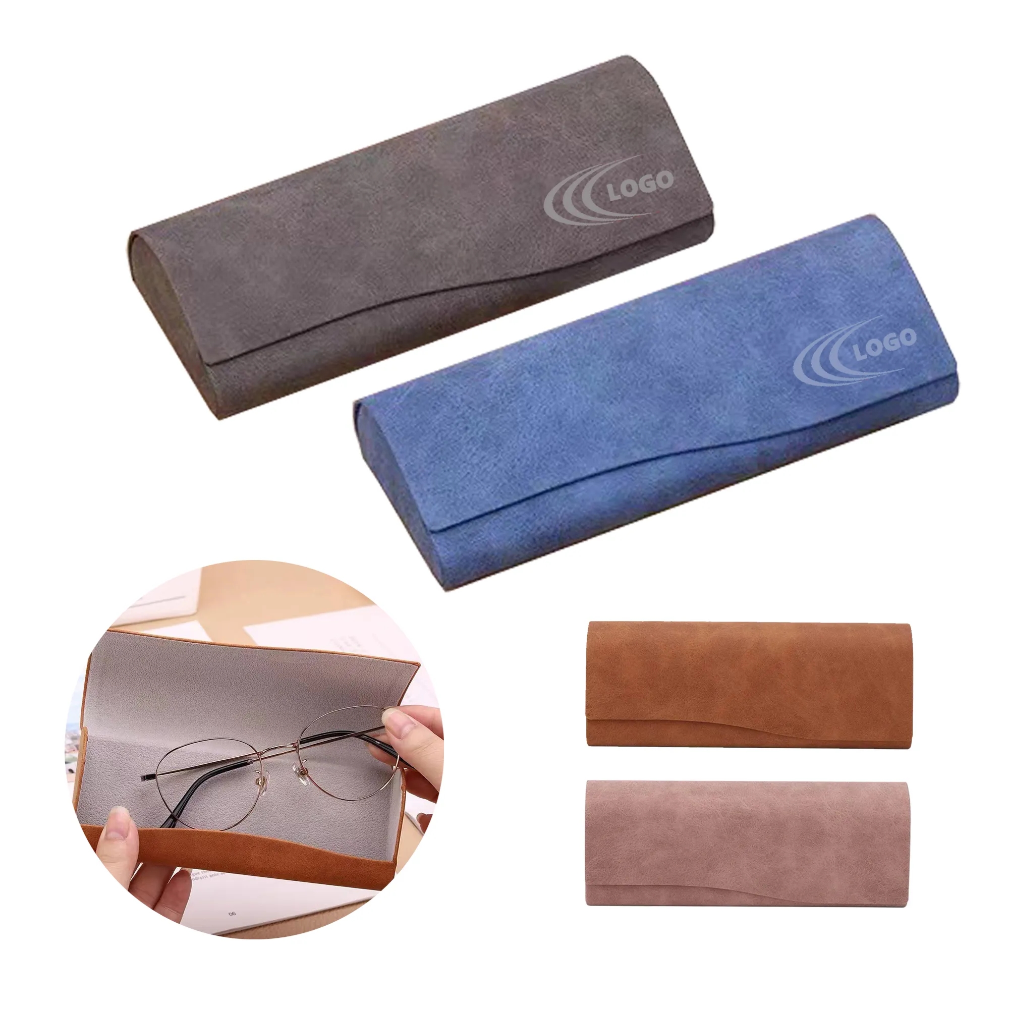 PU Hard Shell Eyeglass Protection Case