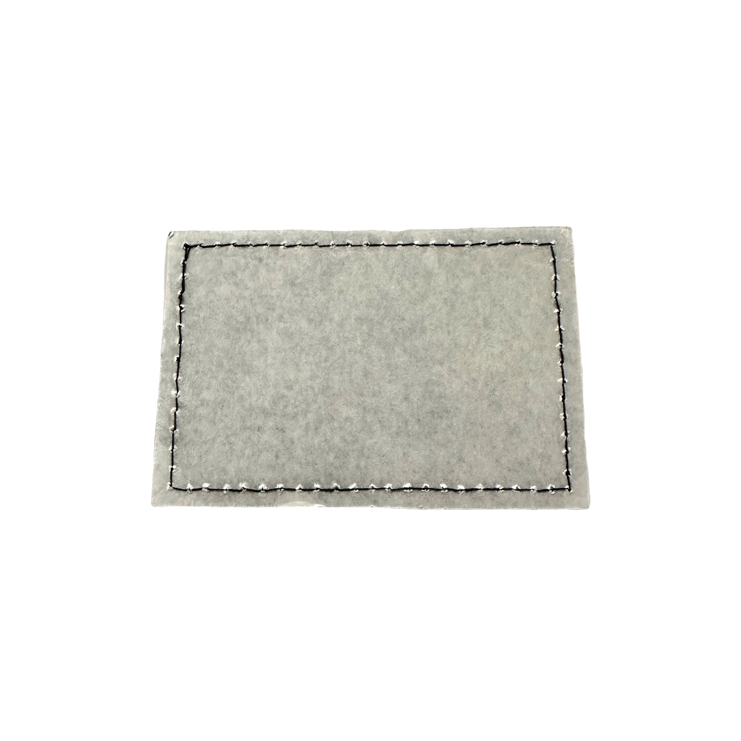 Sharp Edge Rectangle Leatherette Patch 4