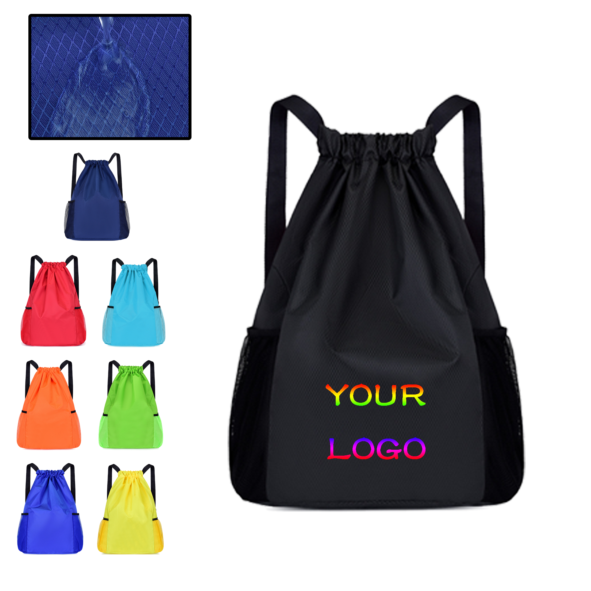 MOQ 10 PCS Waterproof Gym Sack 2