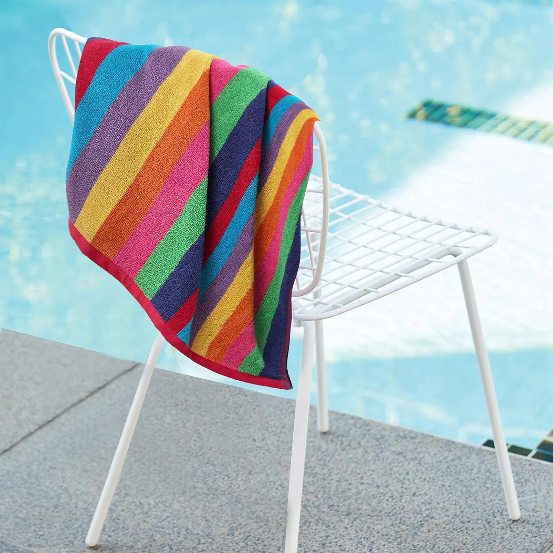 Rainbow Beach Pool Towels 7