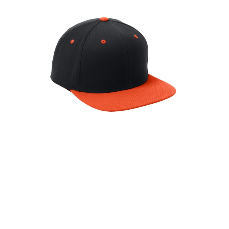 Sport-Tek YP Classics Flat Bill Snapback Cap. 18