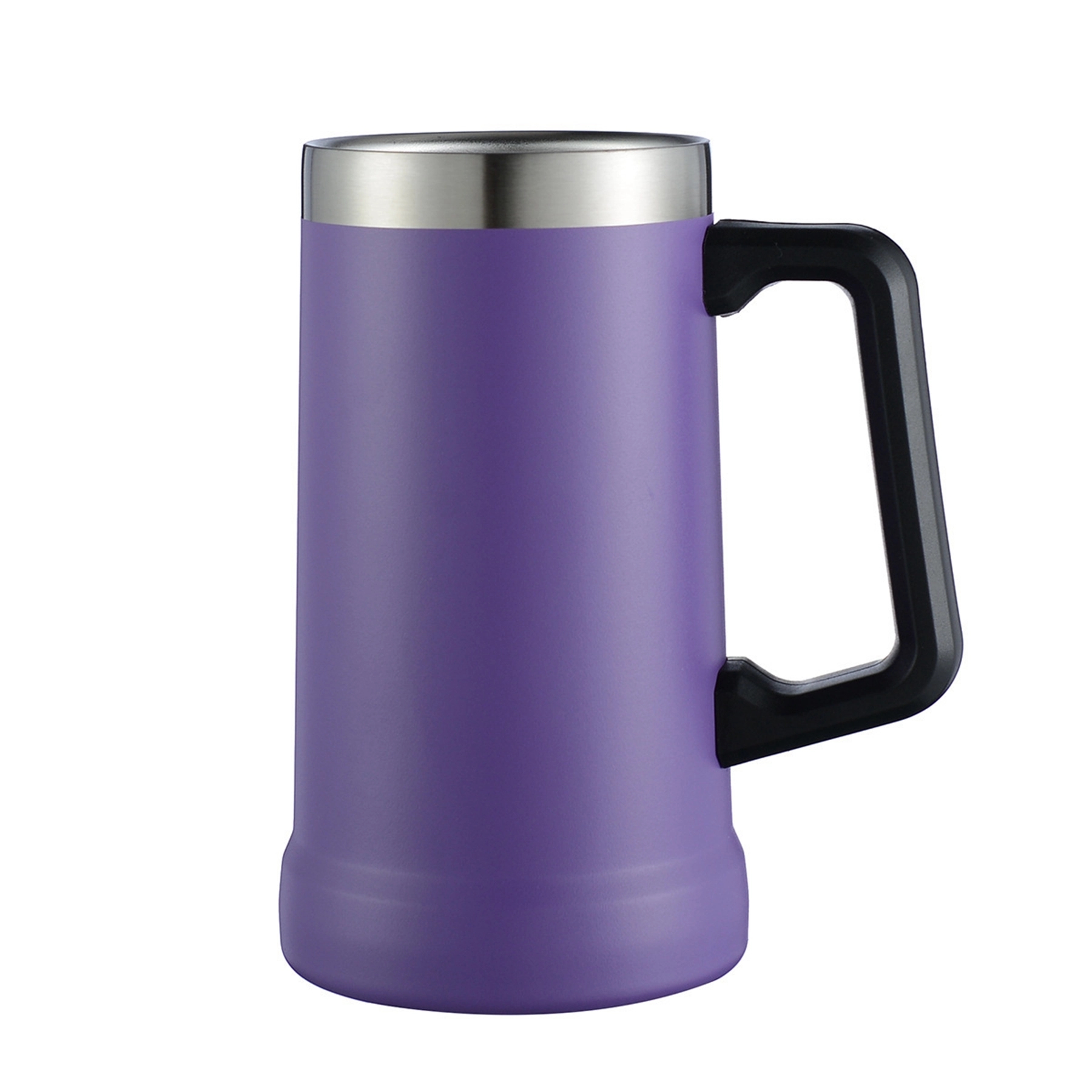 20 Oz Stainless Steel Beer Mug with Handle 23
