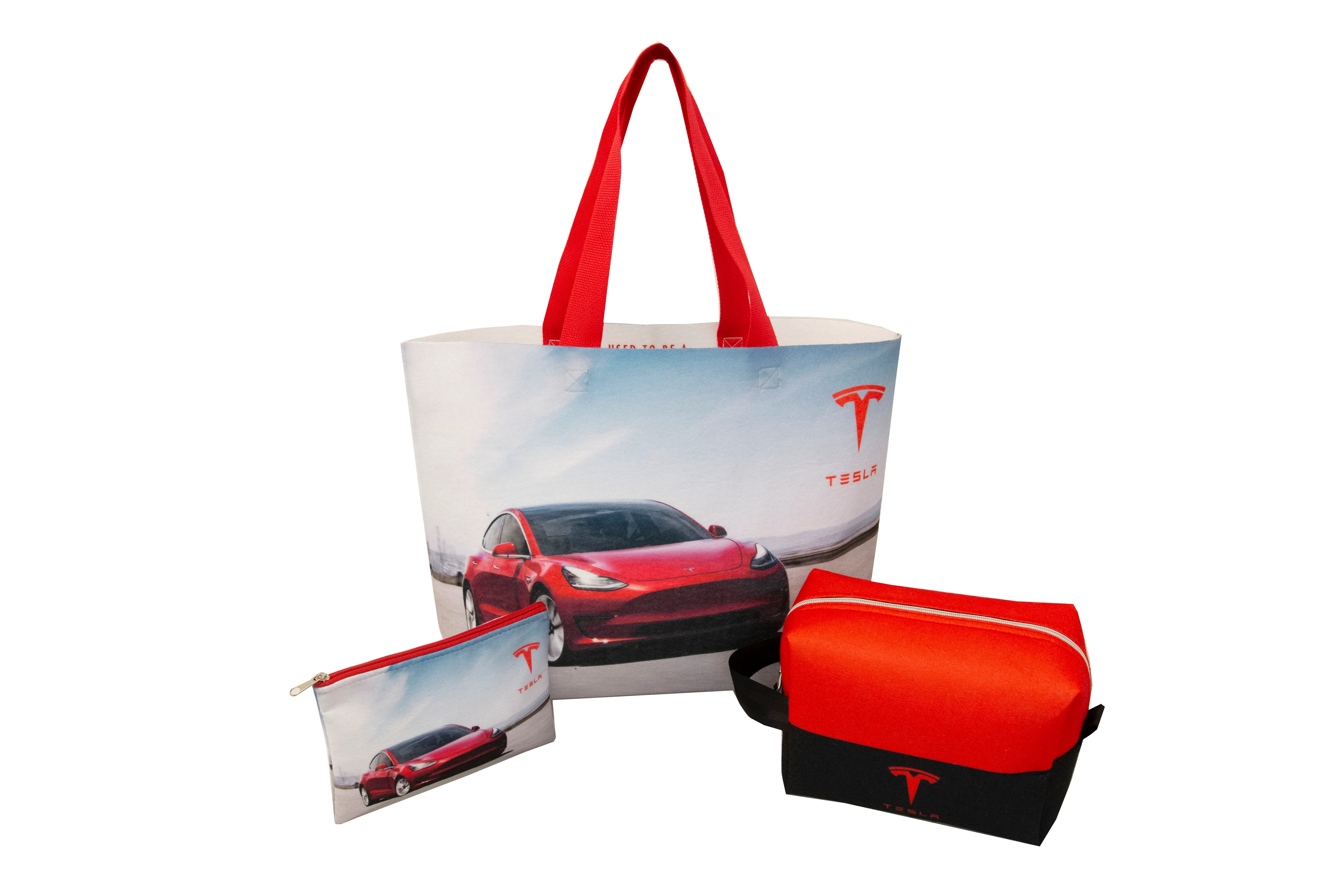 Custom Felt Tote (20" x 16" x 5") 24