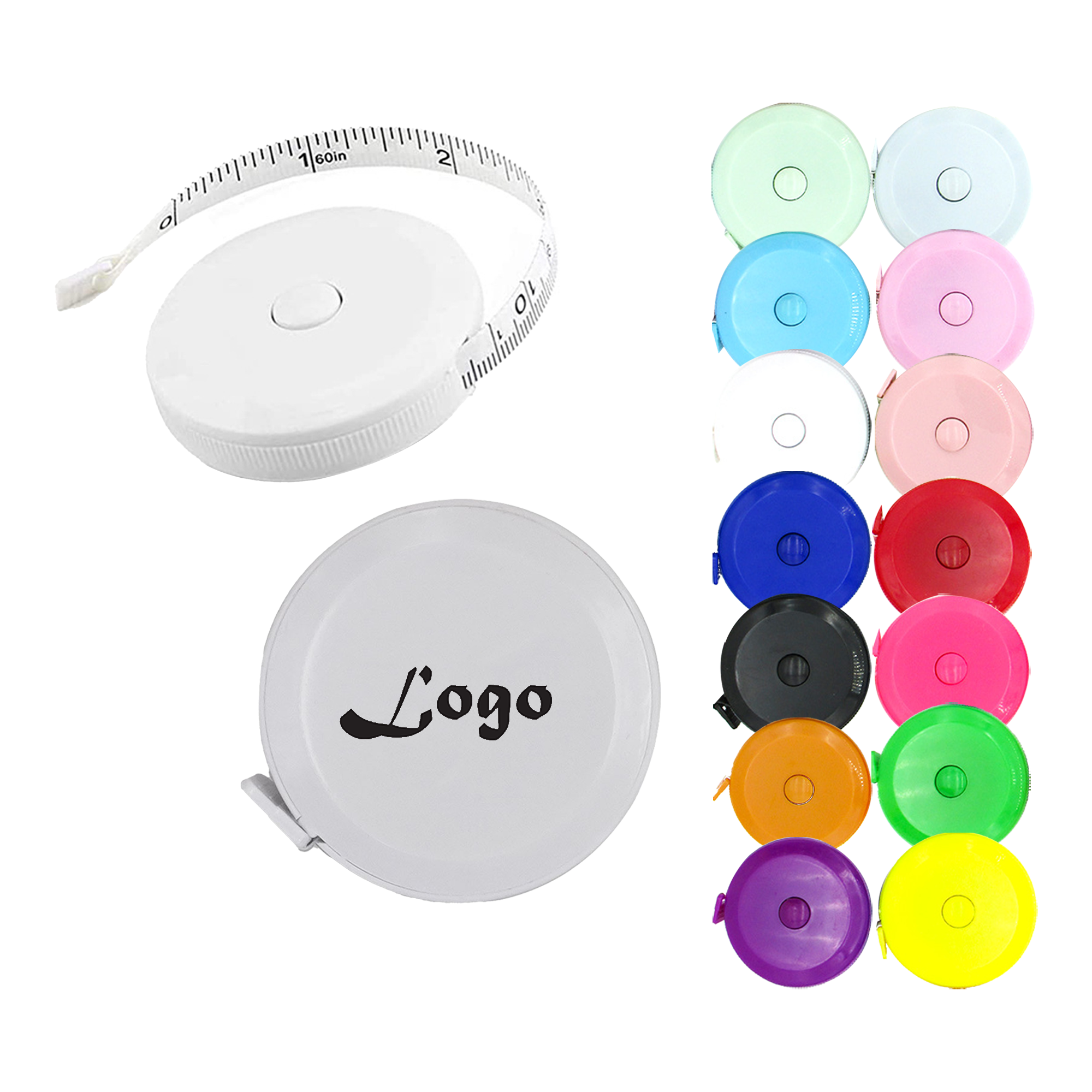 5.9" Mini Retractable Tape Measure 1