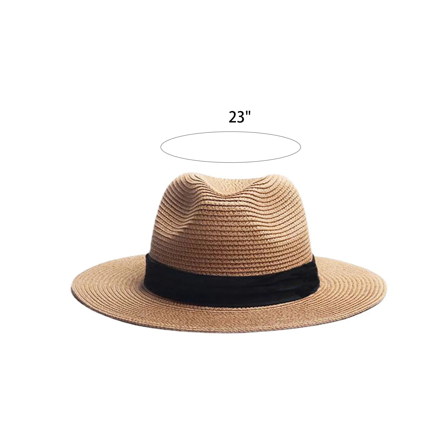 Wide Brim Straw Panama Hat 6