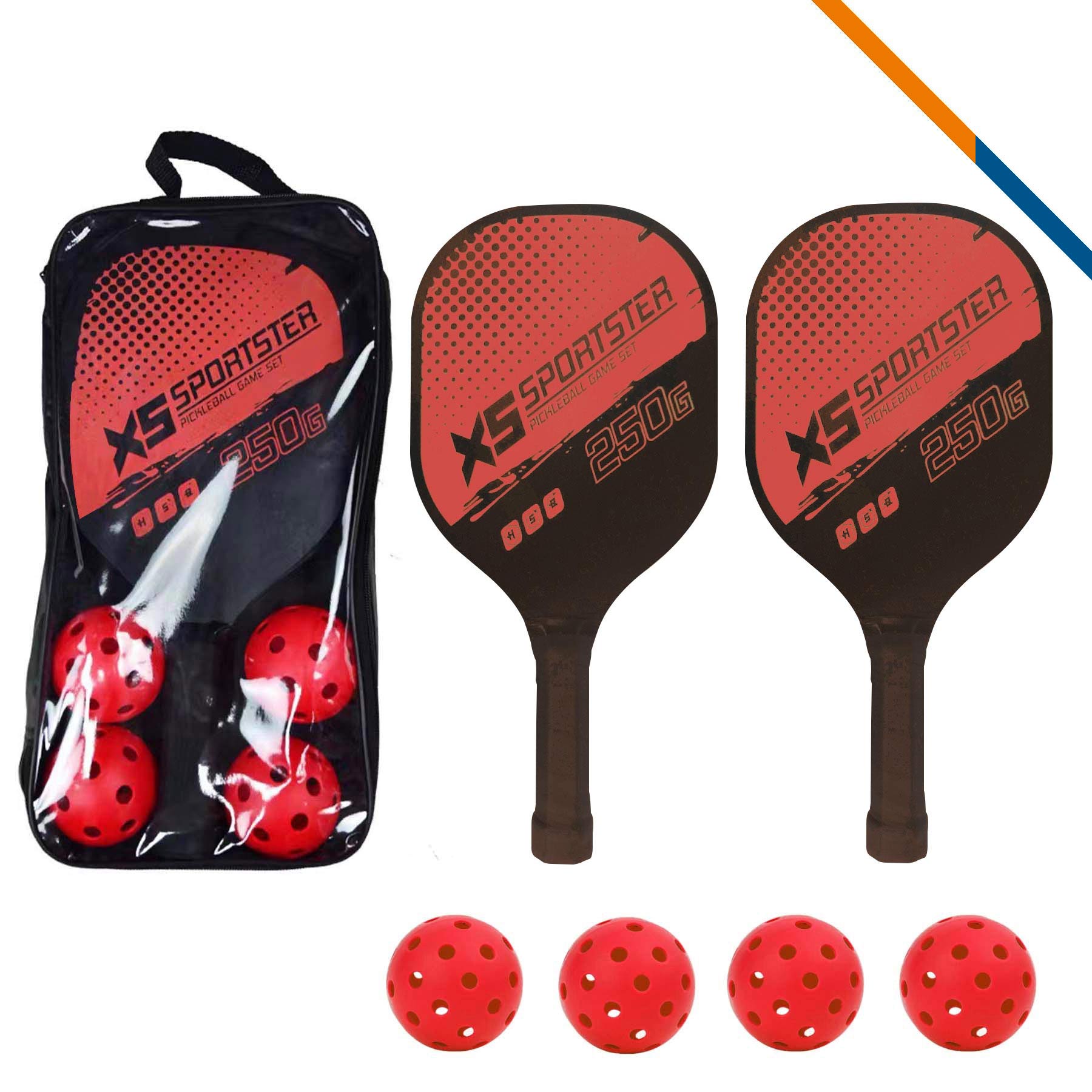 Krazo Pickleball Paddle Set 12