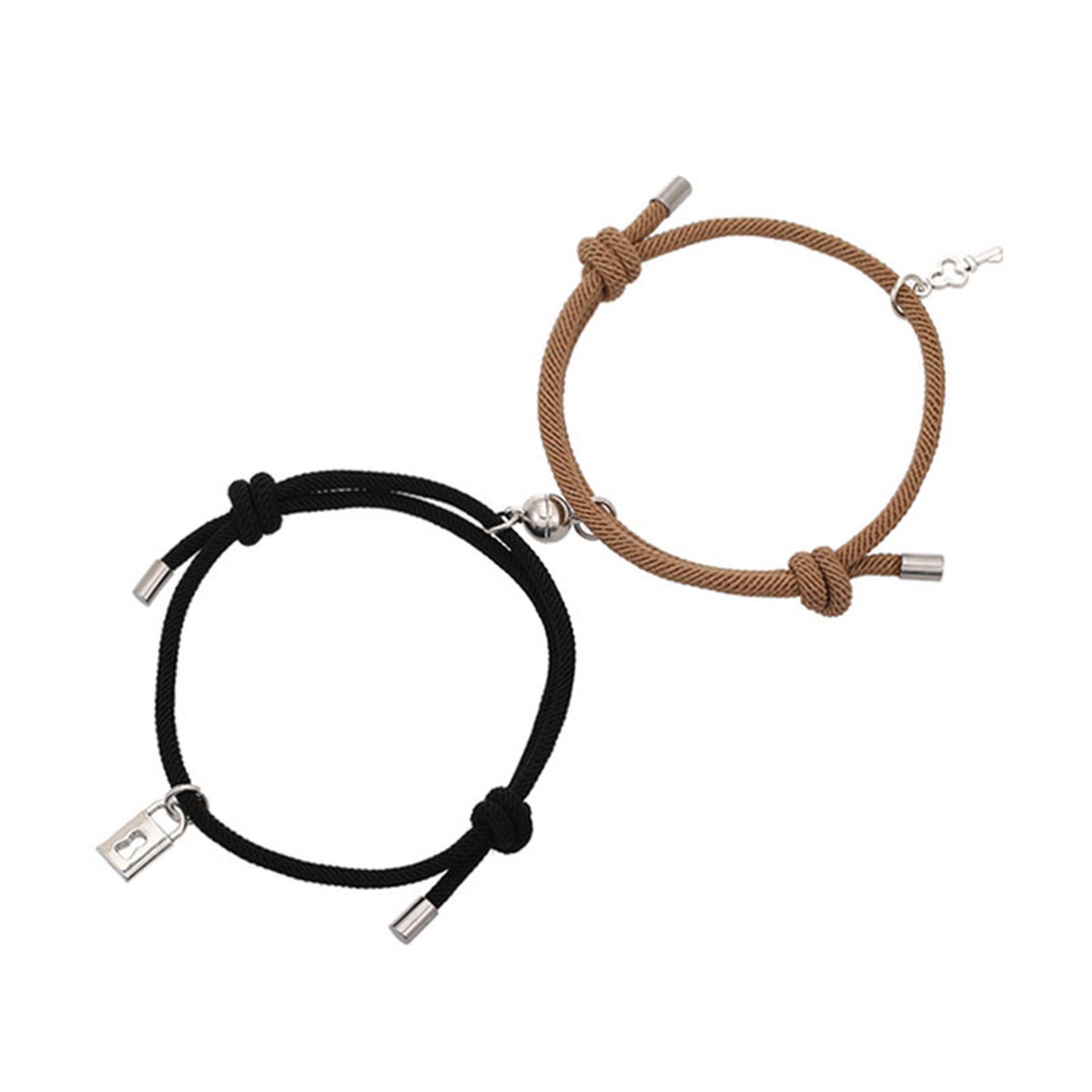 Alloy key lock magnetic bracelet 7
