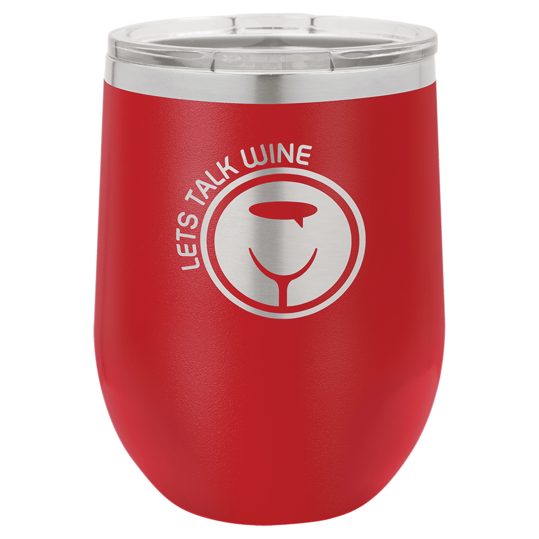 12 Oz. Stainless Steel Vacuum Insulated Stemless Wine Tumbler With Lid 2