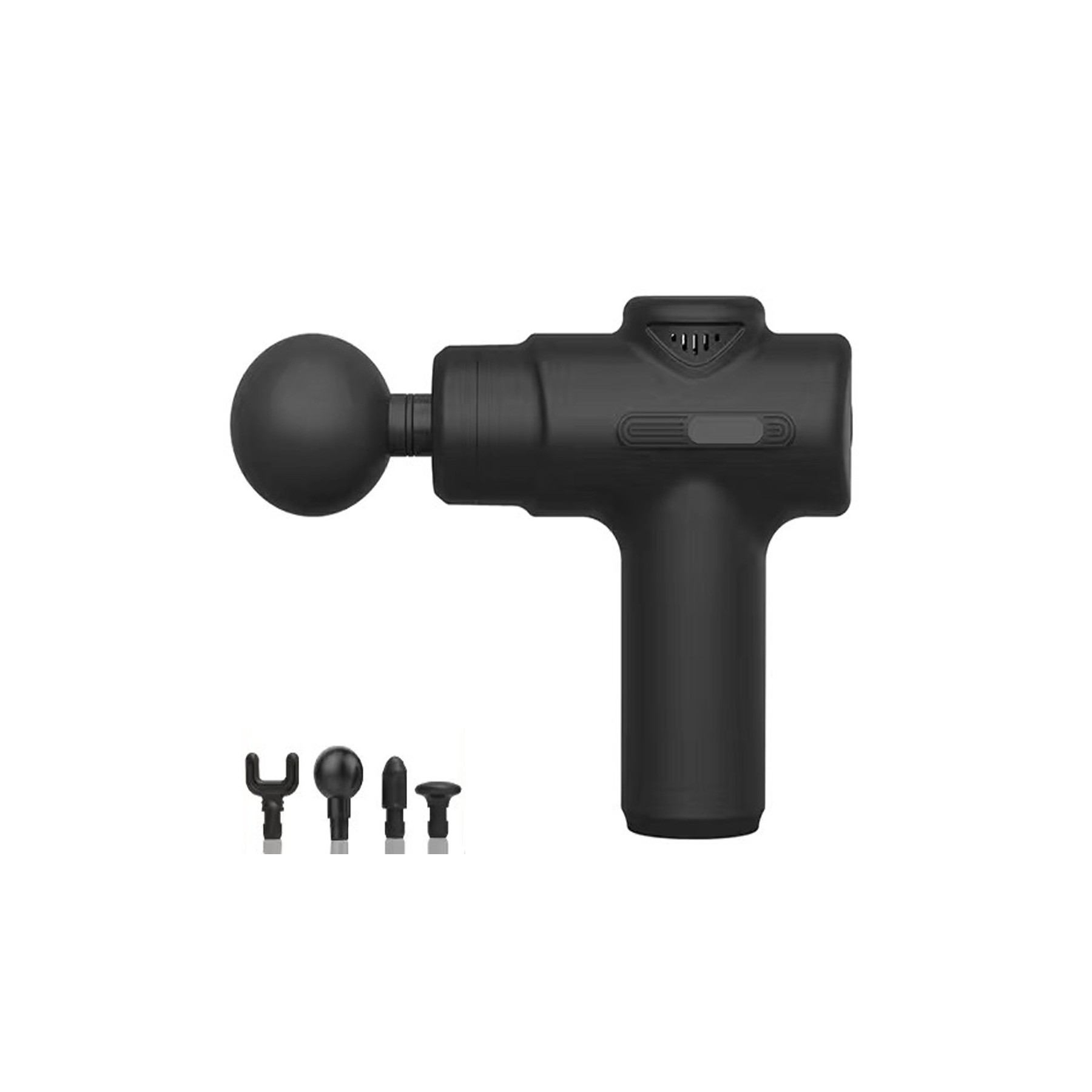Mini Rechargeable Fascia Gun With Four Massage Heads 2