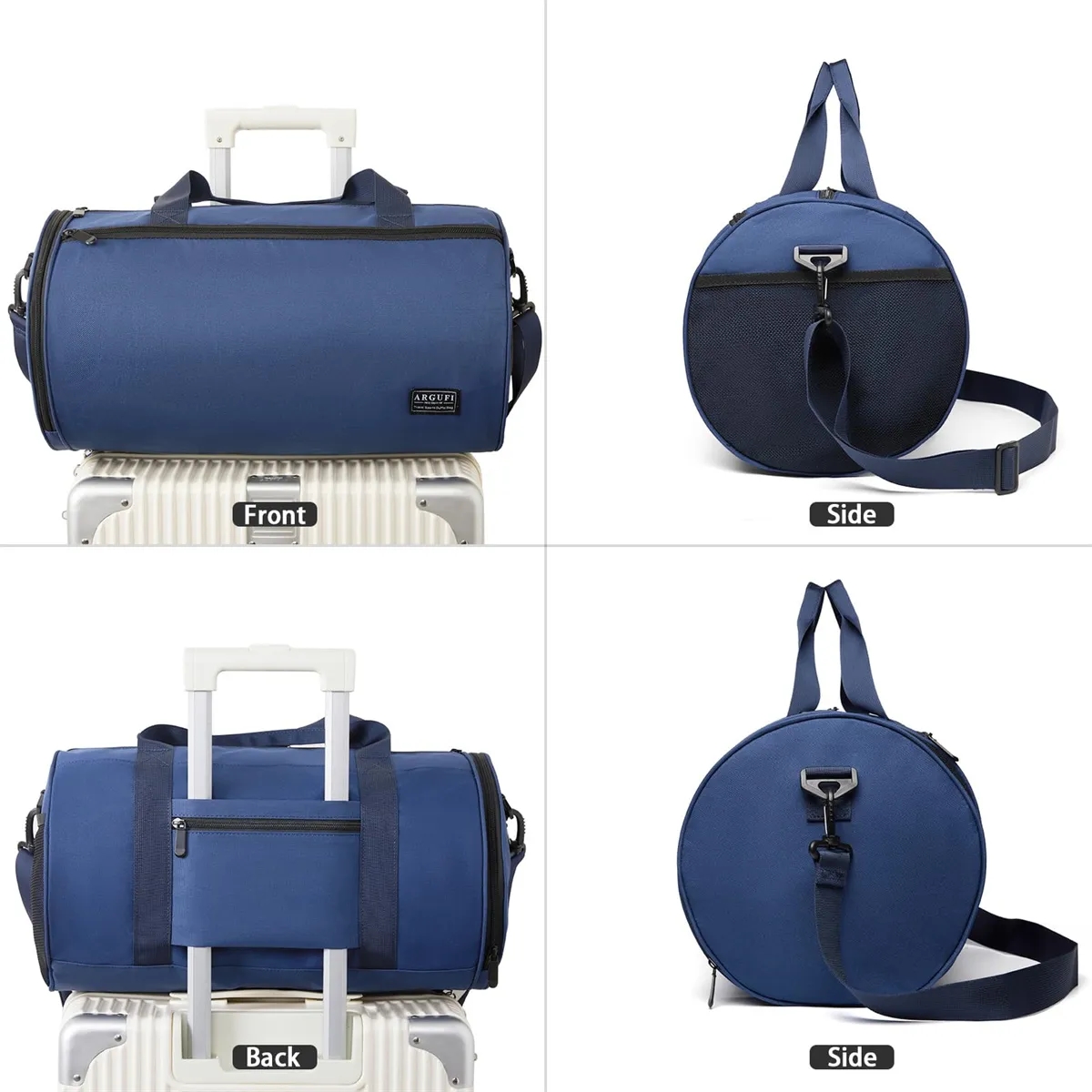 Travel Gym Duffel Bag with Shoes Compartment 3