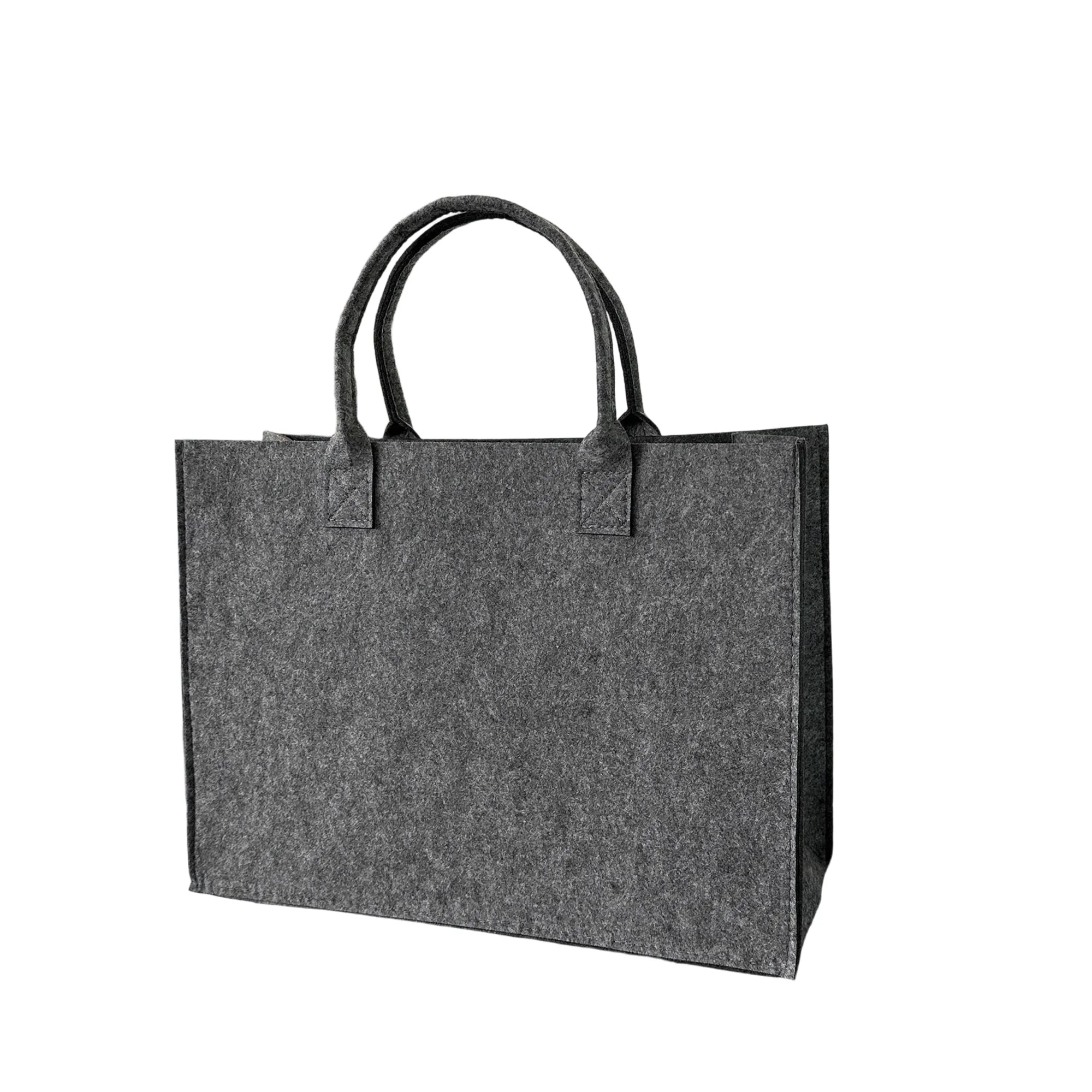 Stylish Felt Tote Bag for Daily Use and Promotions 12