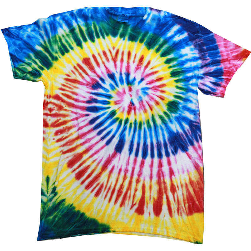 Tie-Dye 5.4 Oz., 100% Cotton Tie-Dyed T-Shirt 65