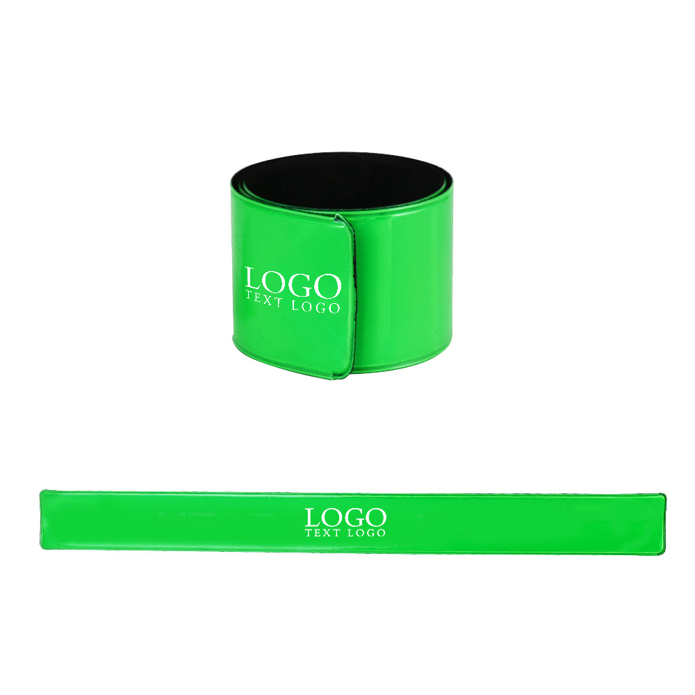 8.66"PVC Outdoor Reflective Slap Bracelets 16