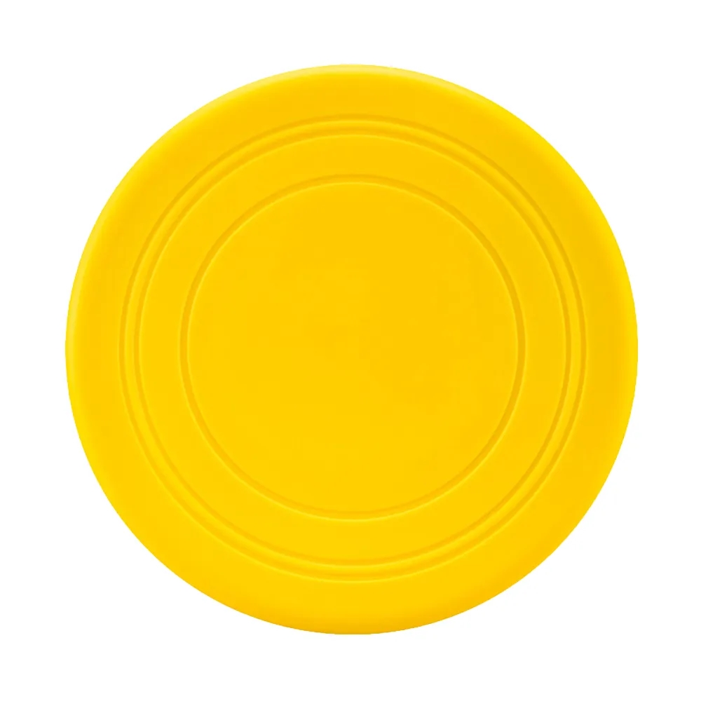 7 in Interactive Lightweight Dog Flying Disc Toy Soft Rubber 8