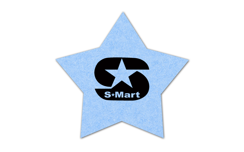 Star Compressed Sponge 5ST