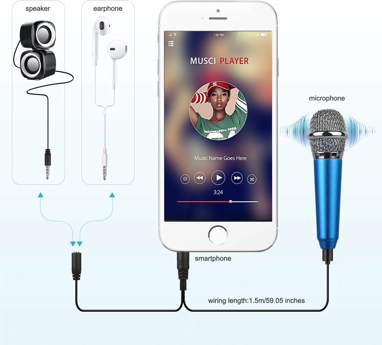 Mini Portable Microphone 5