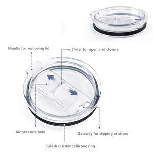 260ML Double Wall Stainless Steel Travel Cup With Slide Lid 26