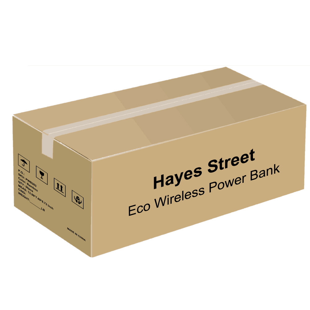 Hayes Street Bamboo Wireless Power Bank 10000 7
