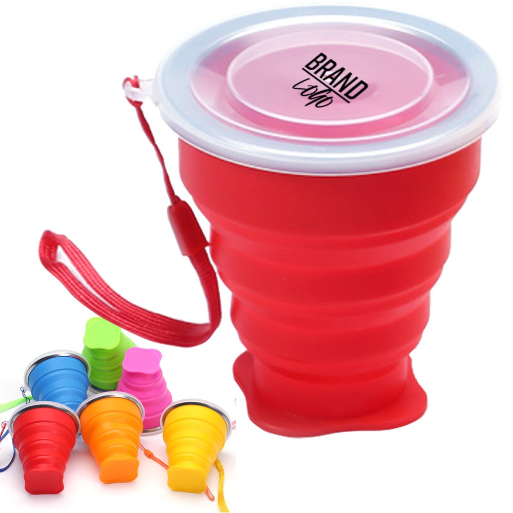 Silicone Collapsible 9oz Travel Cup 2