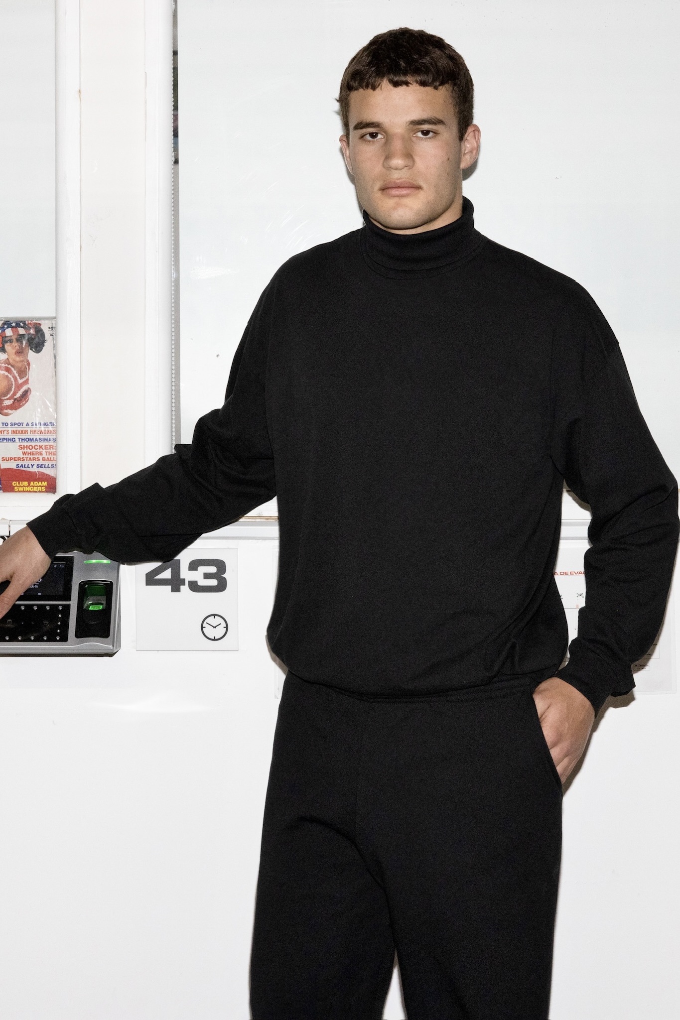 10 OZ MID-WEIGHT POLY COTTON FLEECE WIDE SWEATPANT 15