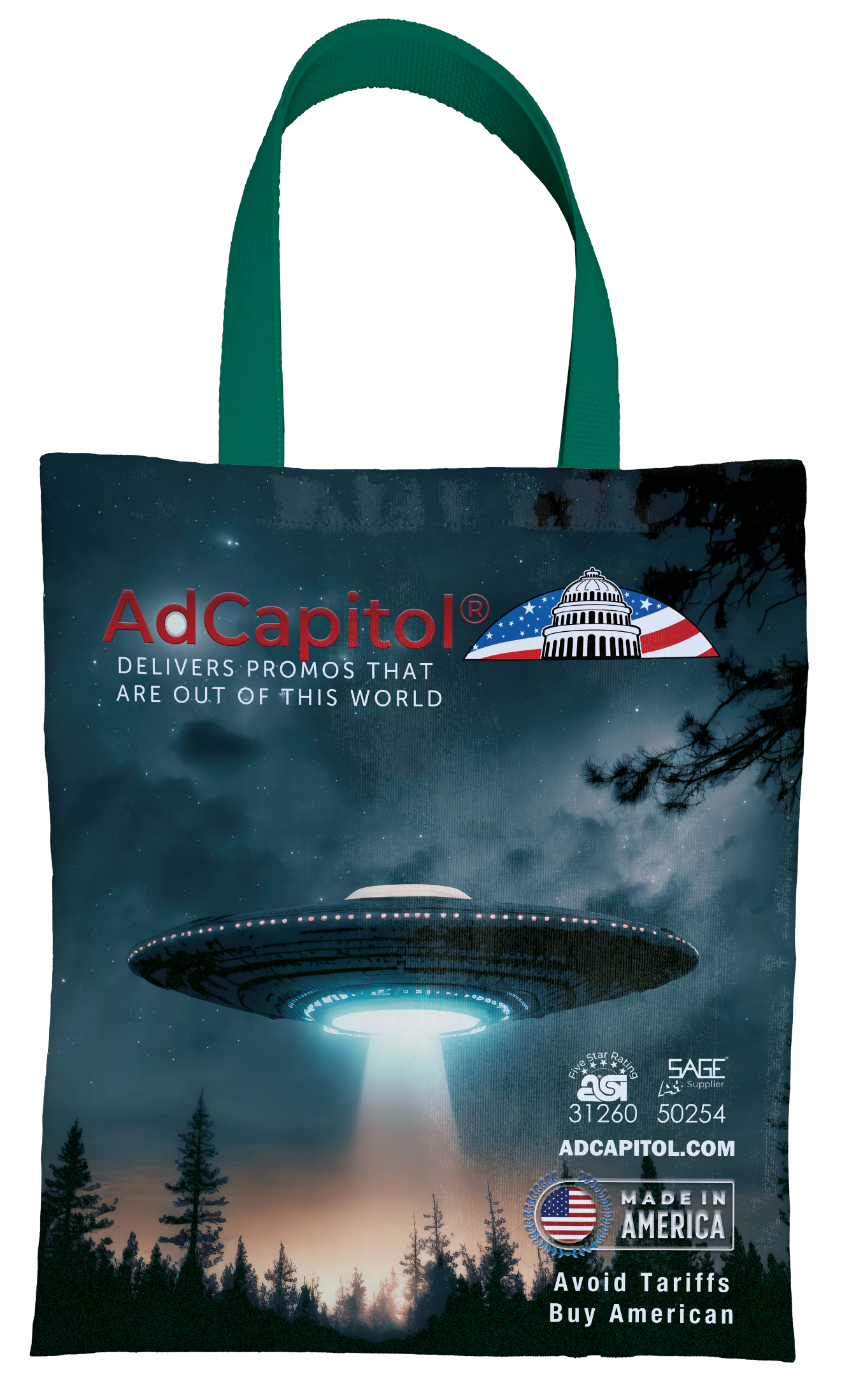Sublimated Tote Bag, custom tote bag with logo imprint 4
