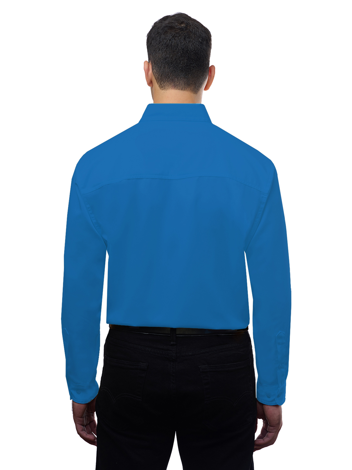 Blue Generation - Men's 1-Pocket Value Poplin Shirt 49