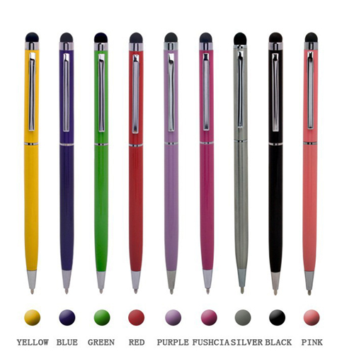 Metal Stylus Slim Ball Pen 9
